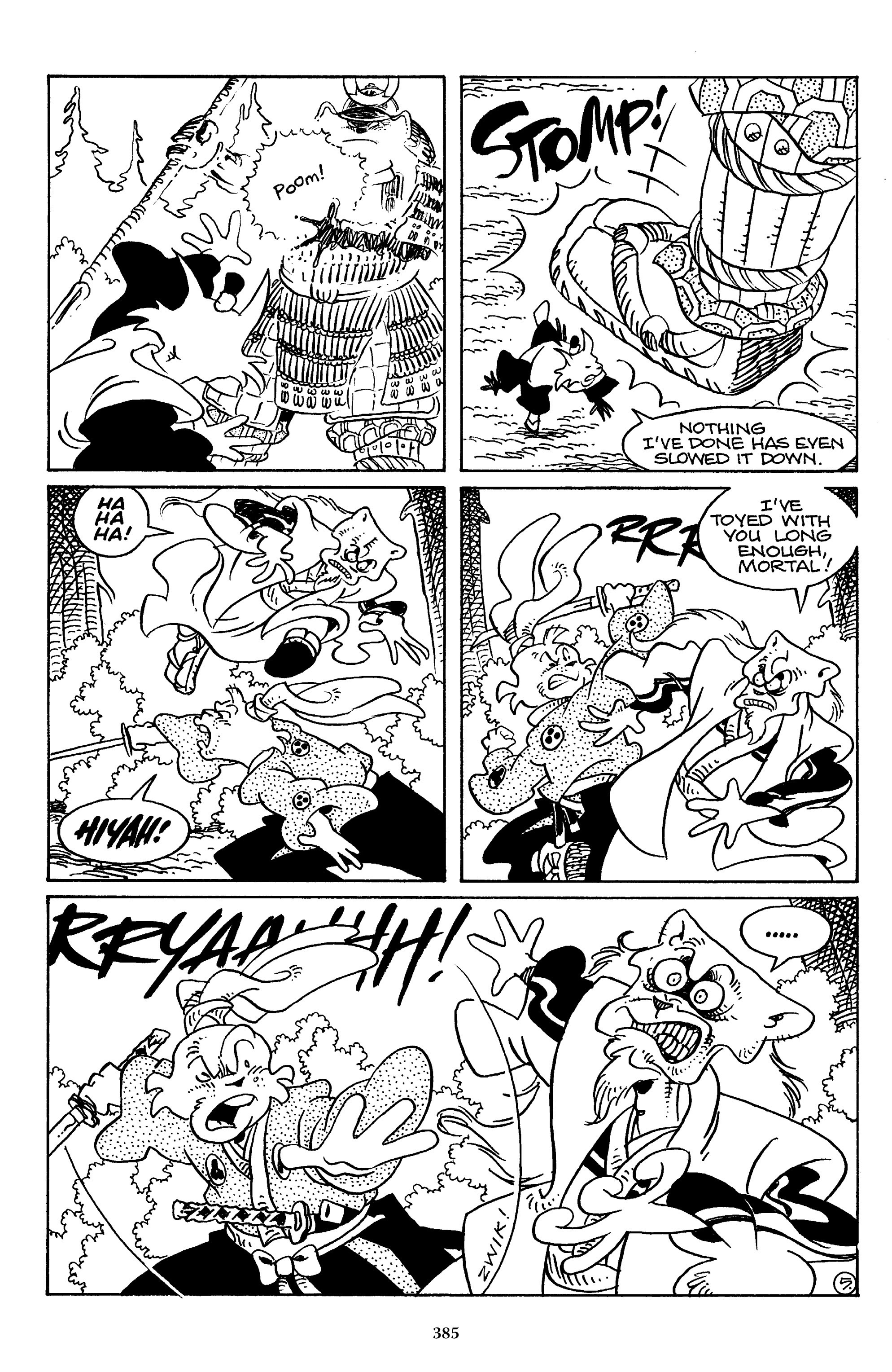 Read online The Usagi Yojimbo Saga comic -  Issue # TPB 4 - 382