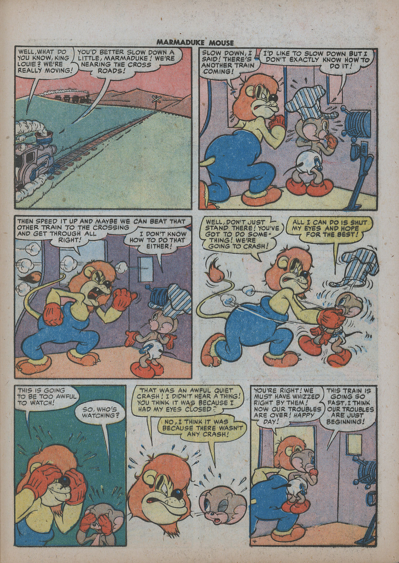 Read online Marmaduke Mouse comic -  Issue #23 - 35
