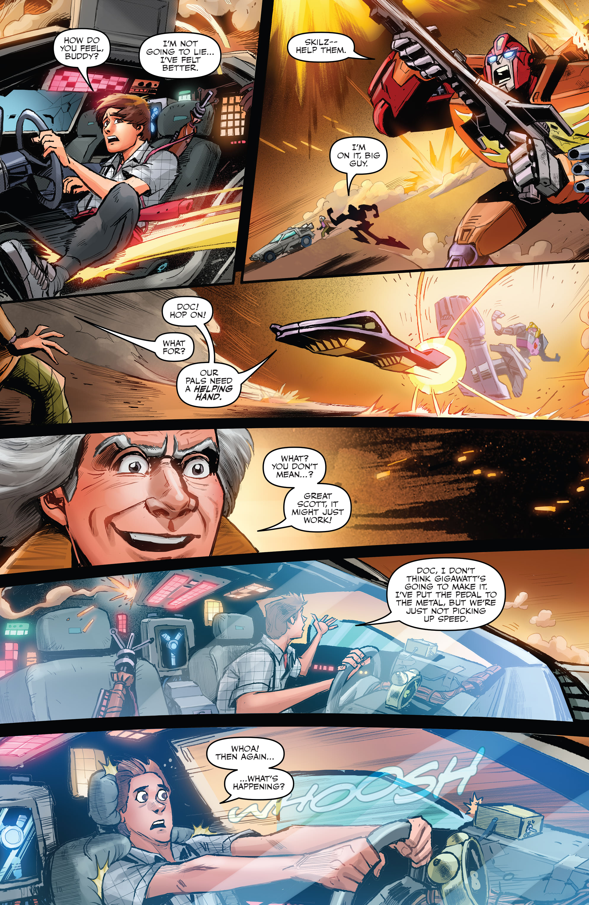 Read online Transformers: Back to the Future comic -  Issue #4 - 8