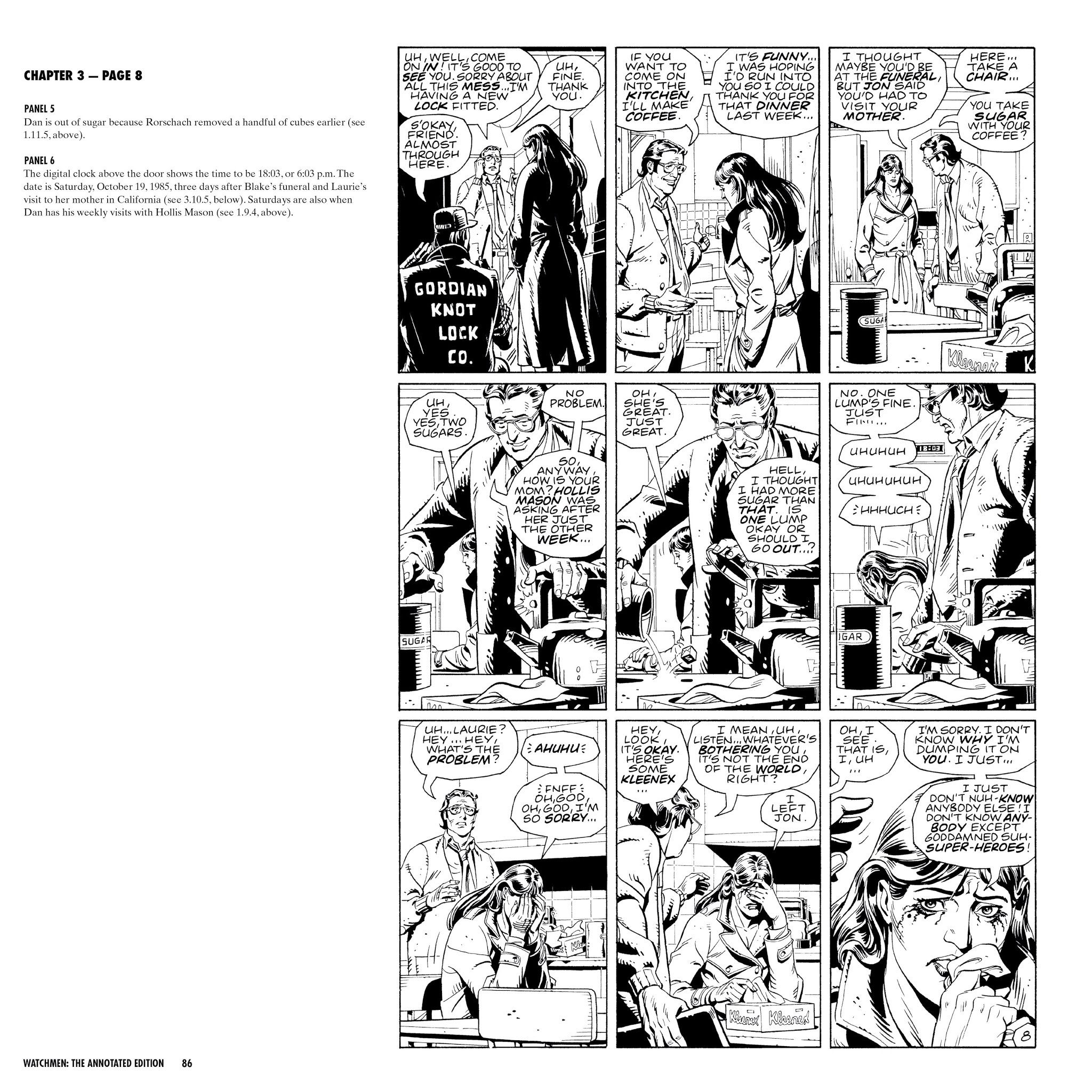 Read online Watchmen: The Annotated Edition comic -  Issue # TPB - 86
