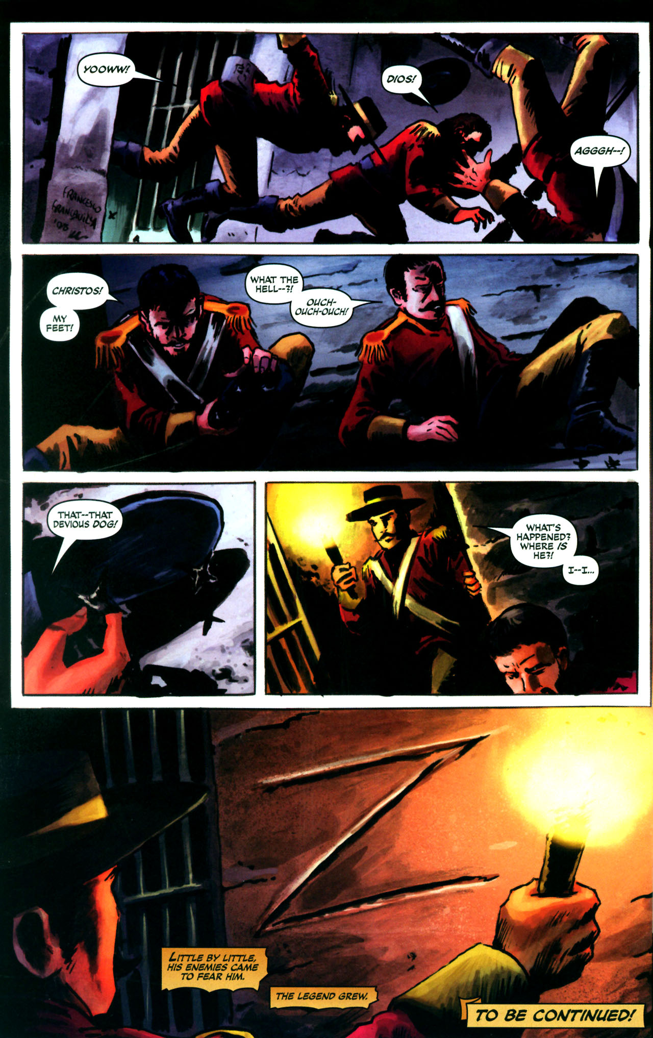 Read online Zorro (2008) comic -  Issue #3 - 24