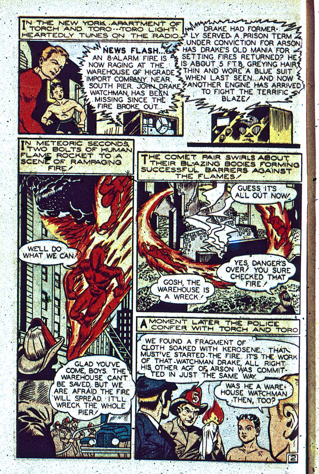 Read online The Human Torch (1940) comic -  Issue #23 - 16