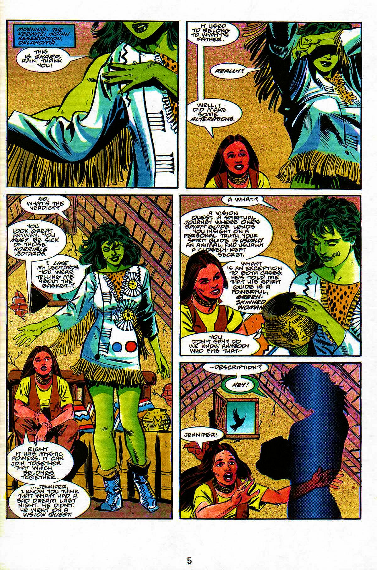 Read online The Sensational She-Hulk in Ceremony comic -  Issue #2 - 6