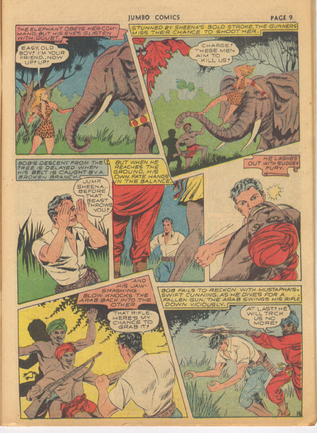 Read online Jumbo Comics comic -  Issue #33 - 11