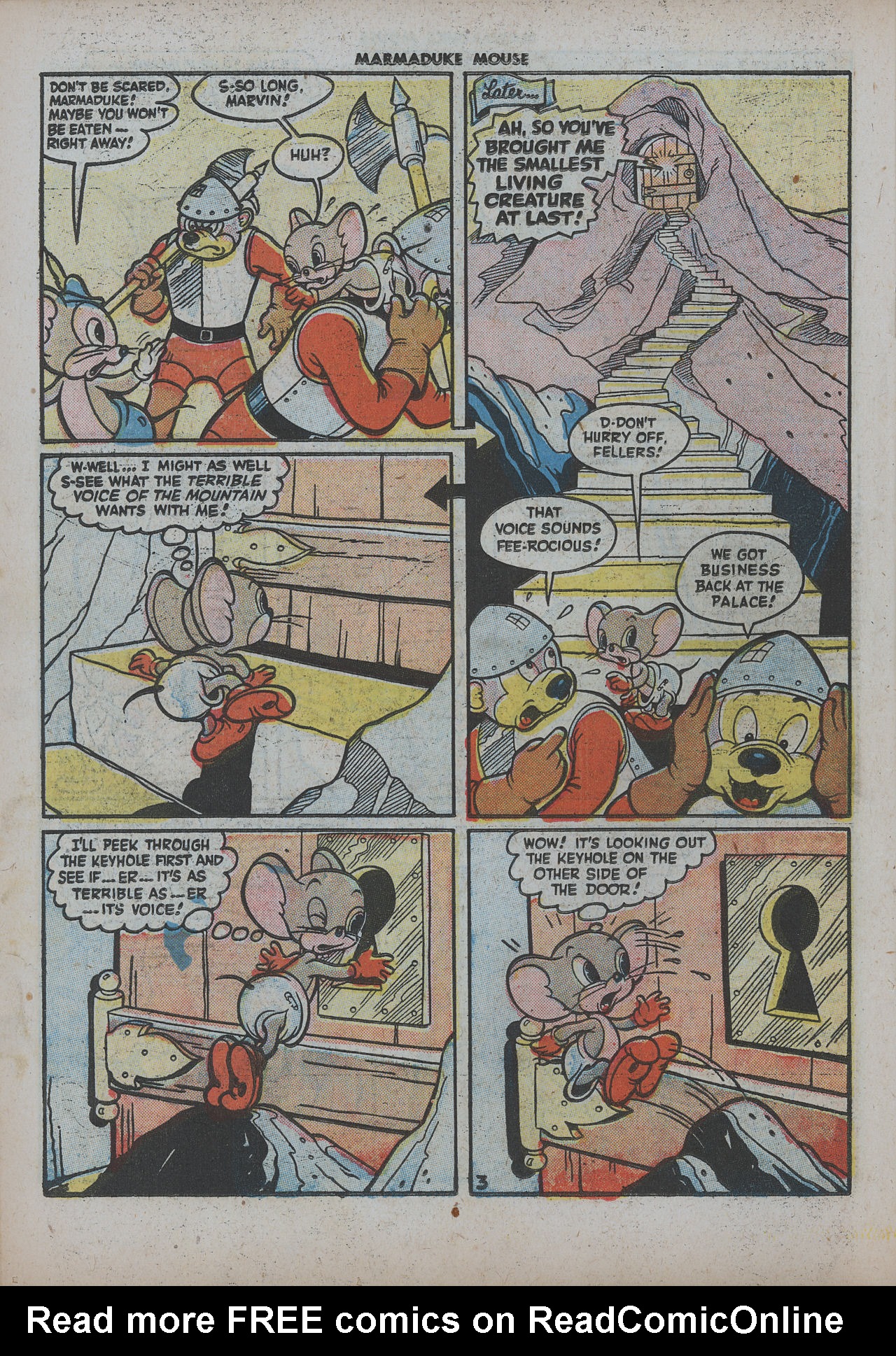 Read online Marmaduke Mouse comic -  Issue #3 - 28