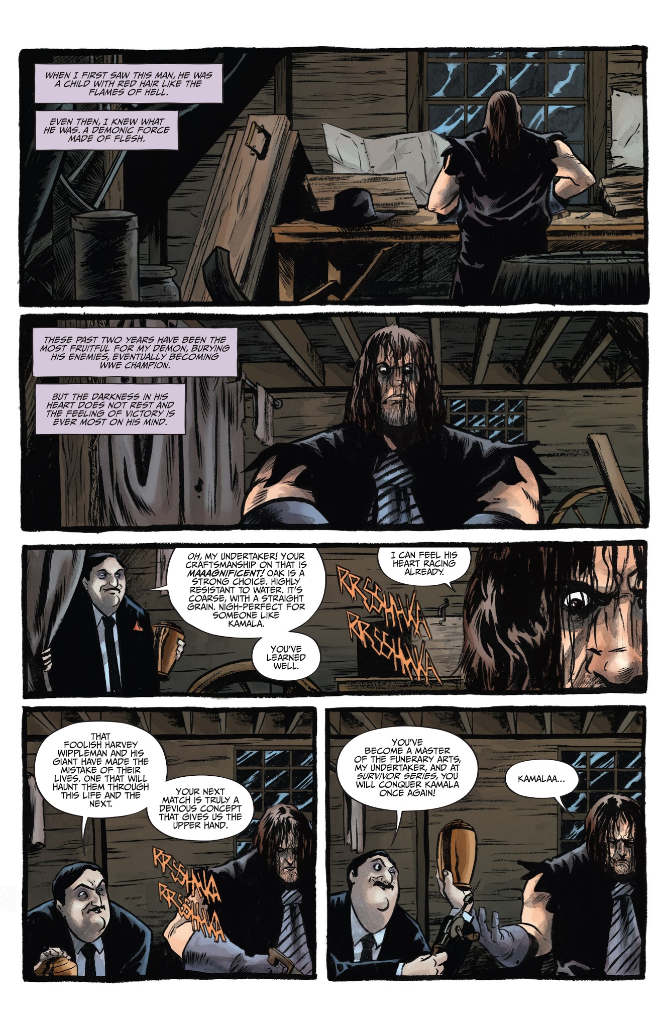 Read online WWE comic -  Issue #8 - 23