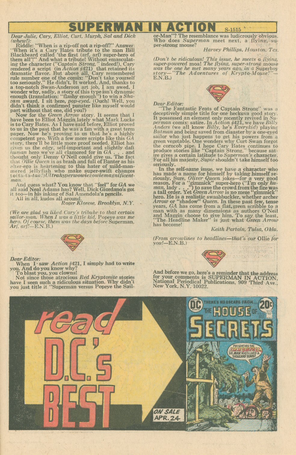 Read online Action Comics (1938) comic -  Issue #425 - 26