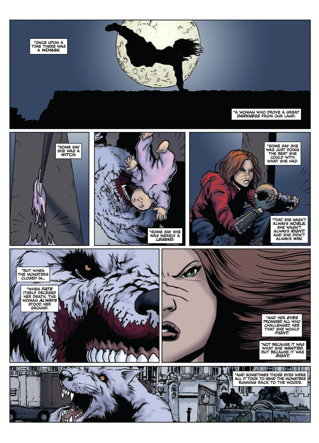 Read online Age of the Wolf comic -  Issue # TPB - 101