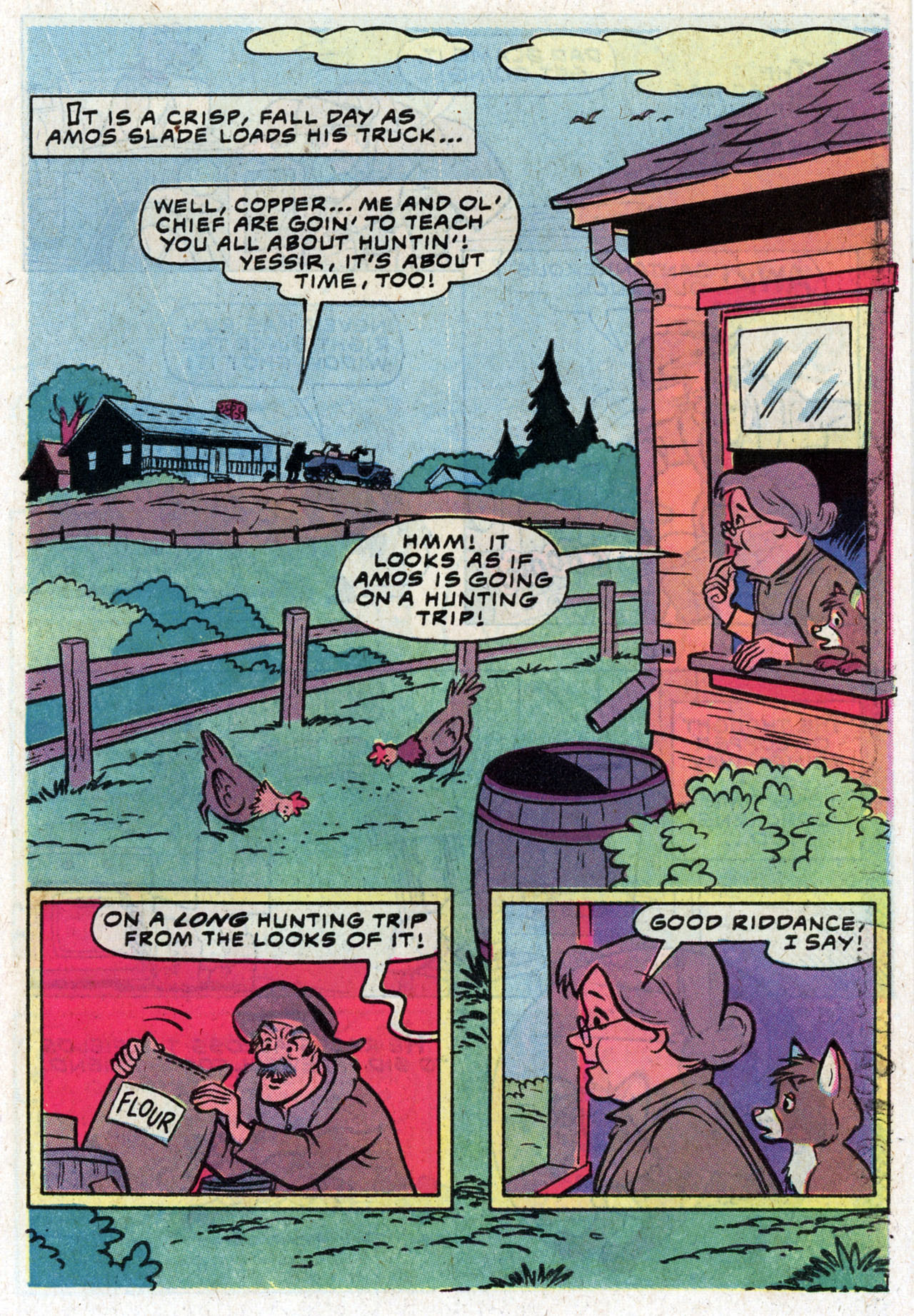 Read online Walt Disney Productions' The Fox and the Hound comic -  Issue #1 - 27