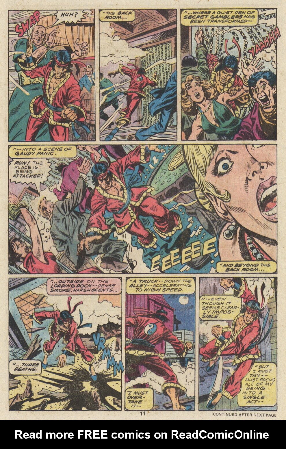 Read online Master of Kung Fu (1974) comic -  Issue #62 - 8