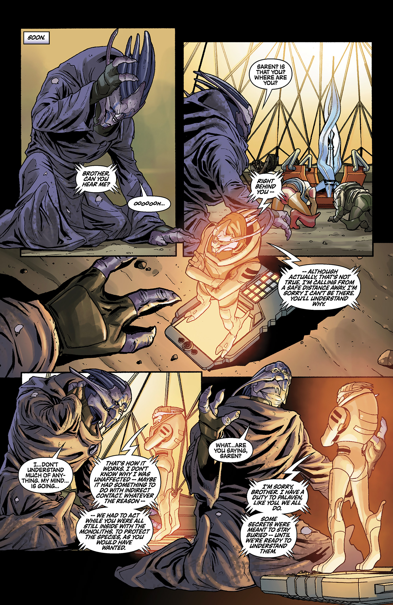 Read online Mass Effect: Evolution comic -  Issue #4 - 22