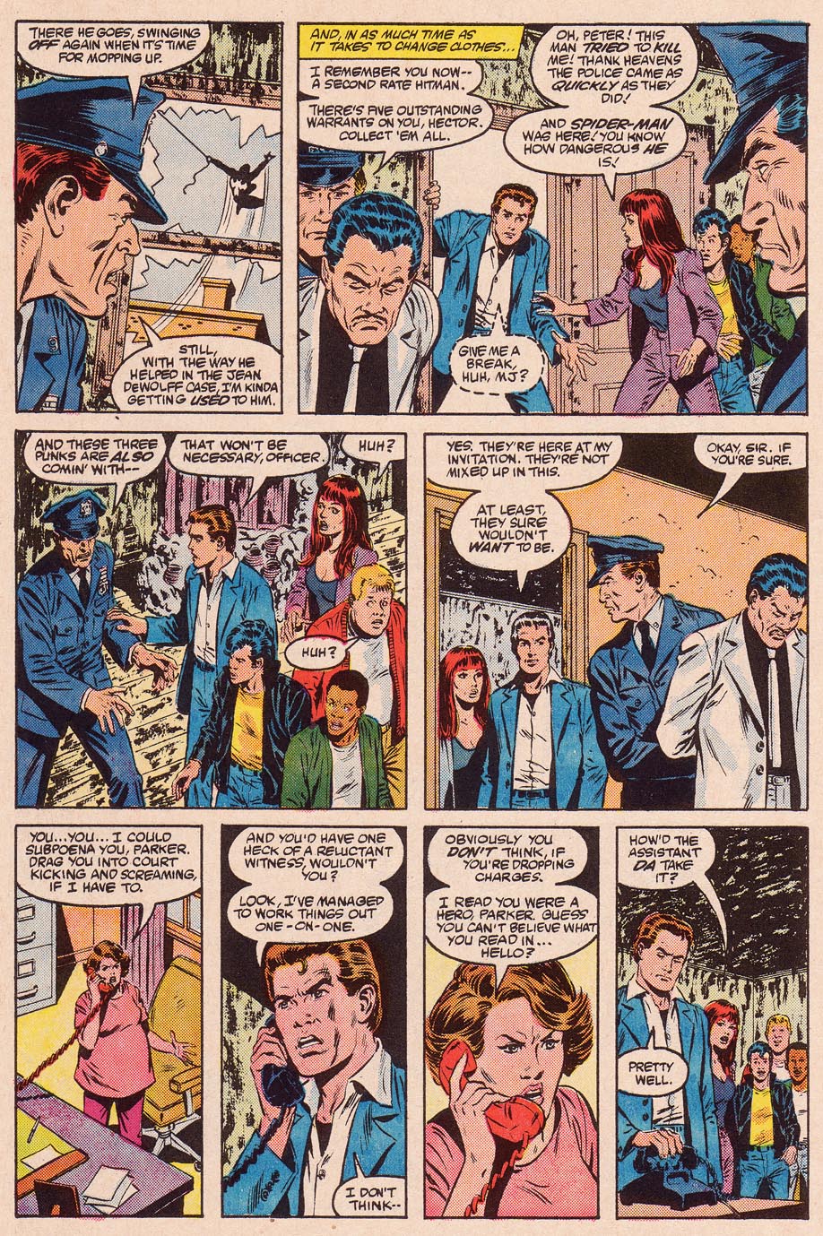Read online Web of Spider-Man (1985) comic -  Issue #12 - 23