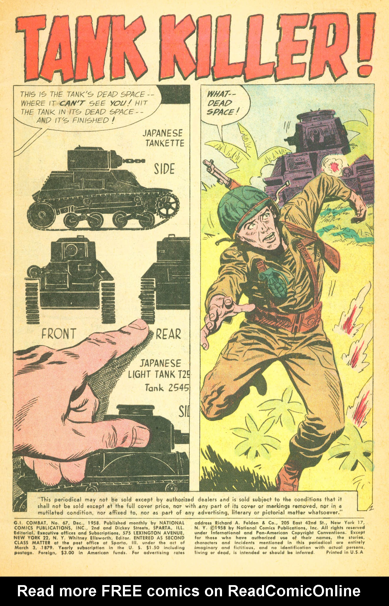 Read online G.I. Combat (1952) comic -  Issue #67 - 3