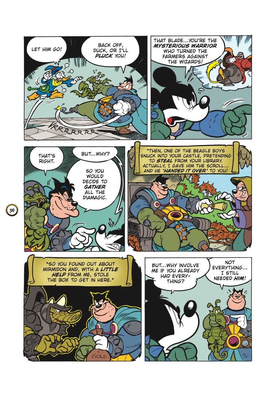 Read online Wizards of Mickey (2020) comic -  Issue # TPB 3 (Part 1) - 38