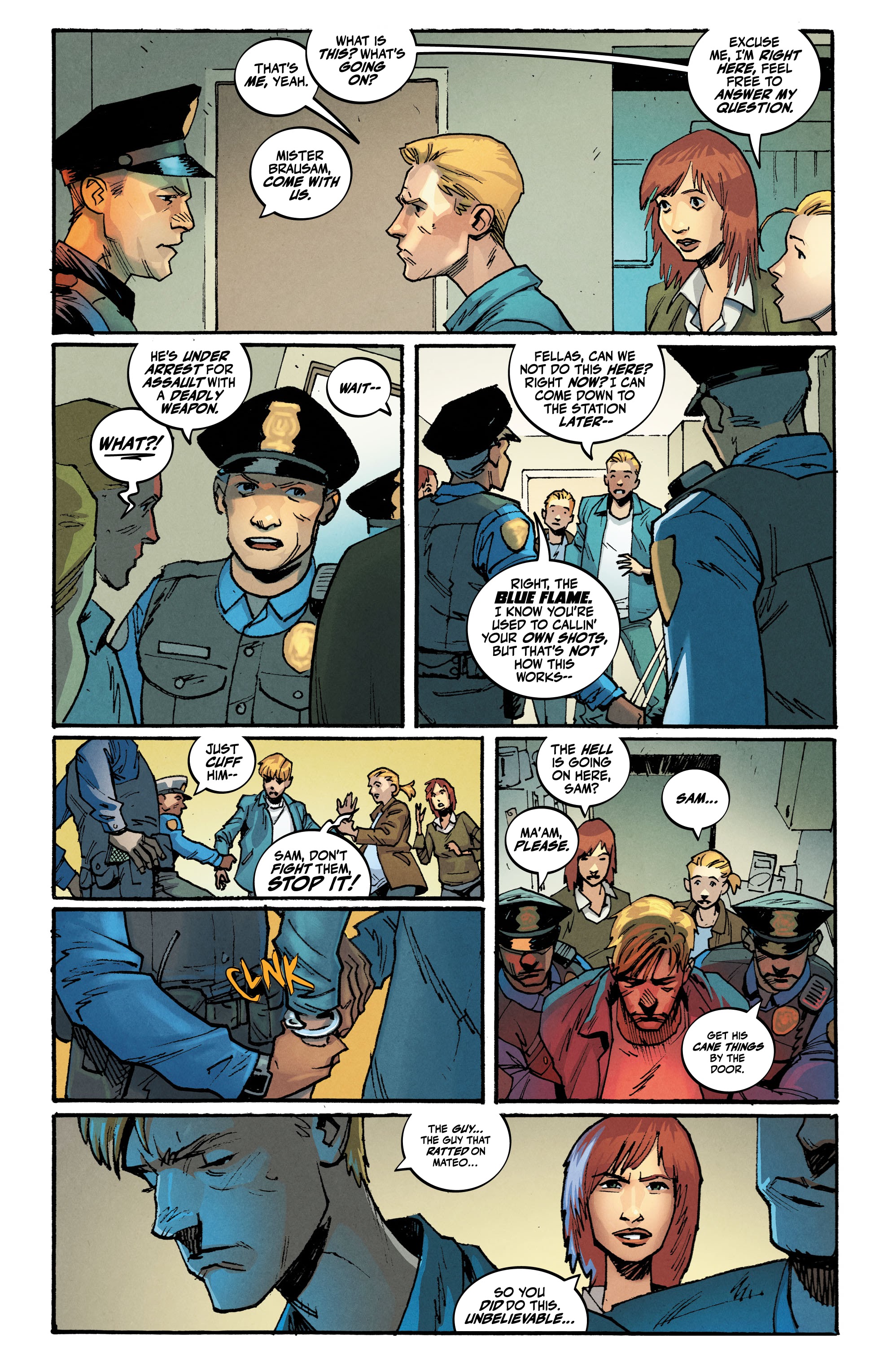 Read online The Blue Flame comic -  Issue #7 - 6
