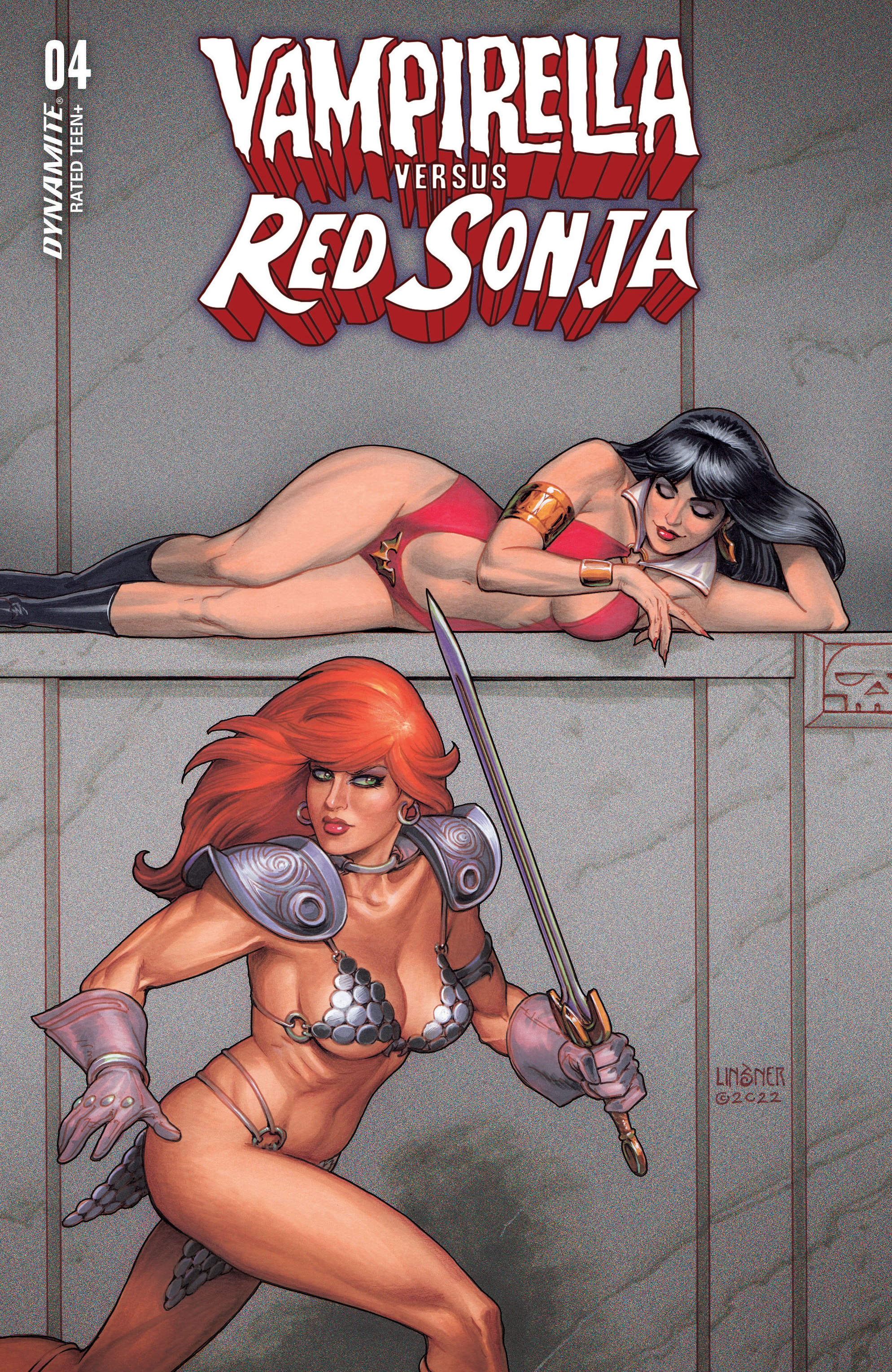 Read online Vampirella Vs. Red Sonja comic -  Issue #4 - 2