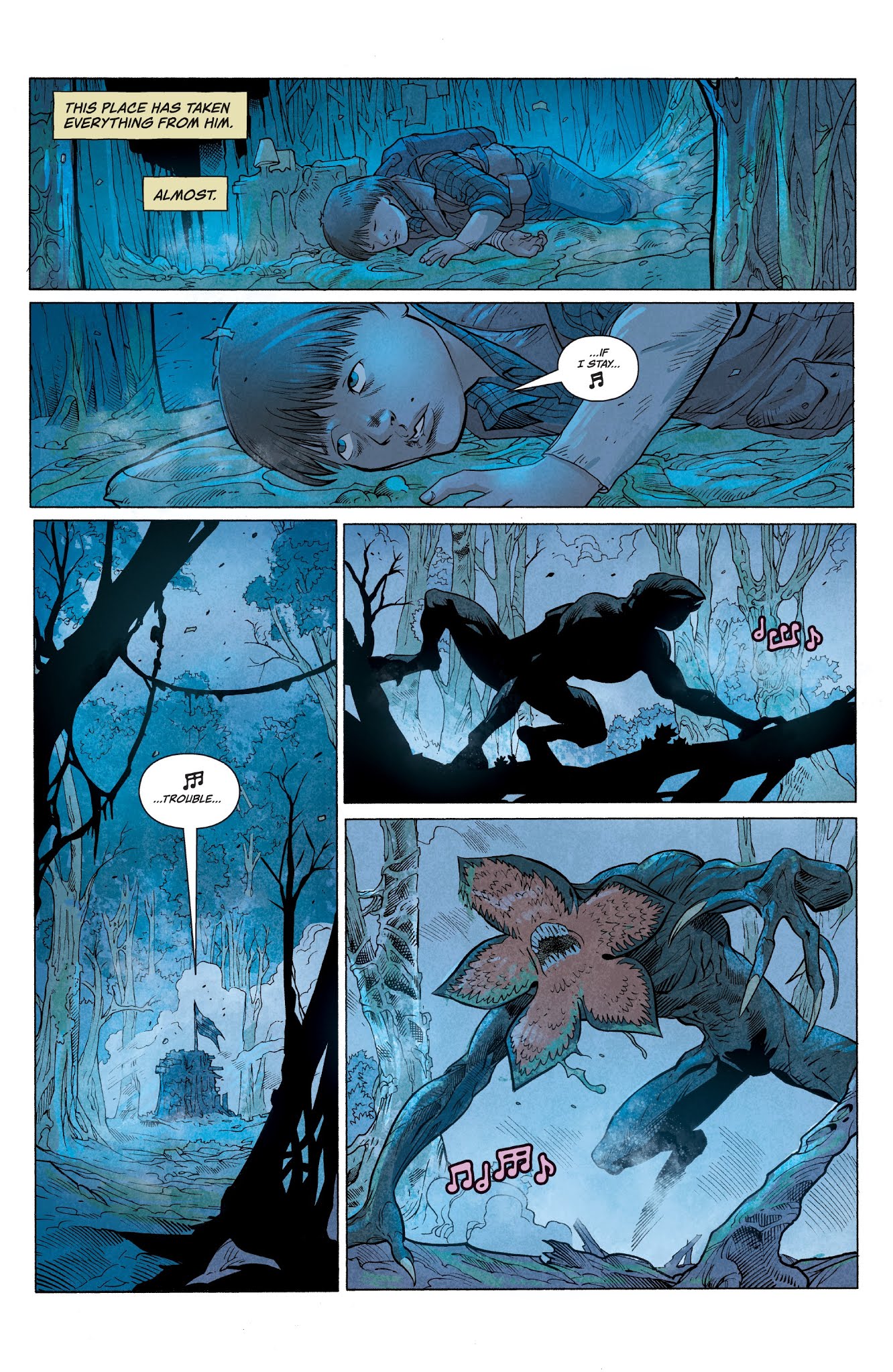 Read online Stranger Things comic -  Issue #4 - 11