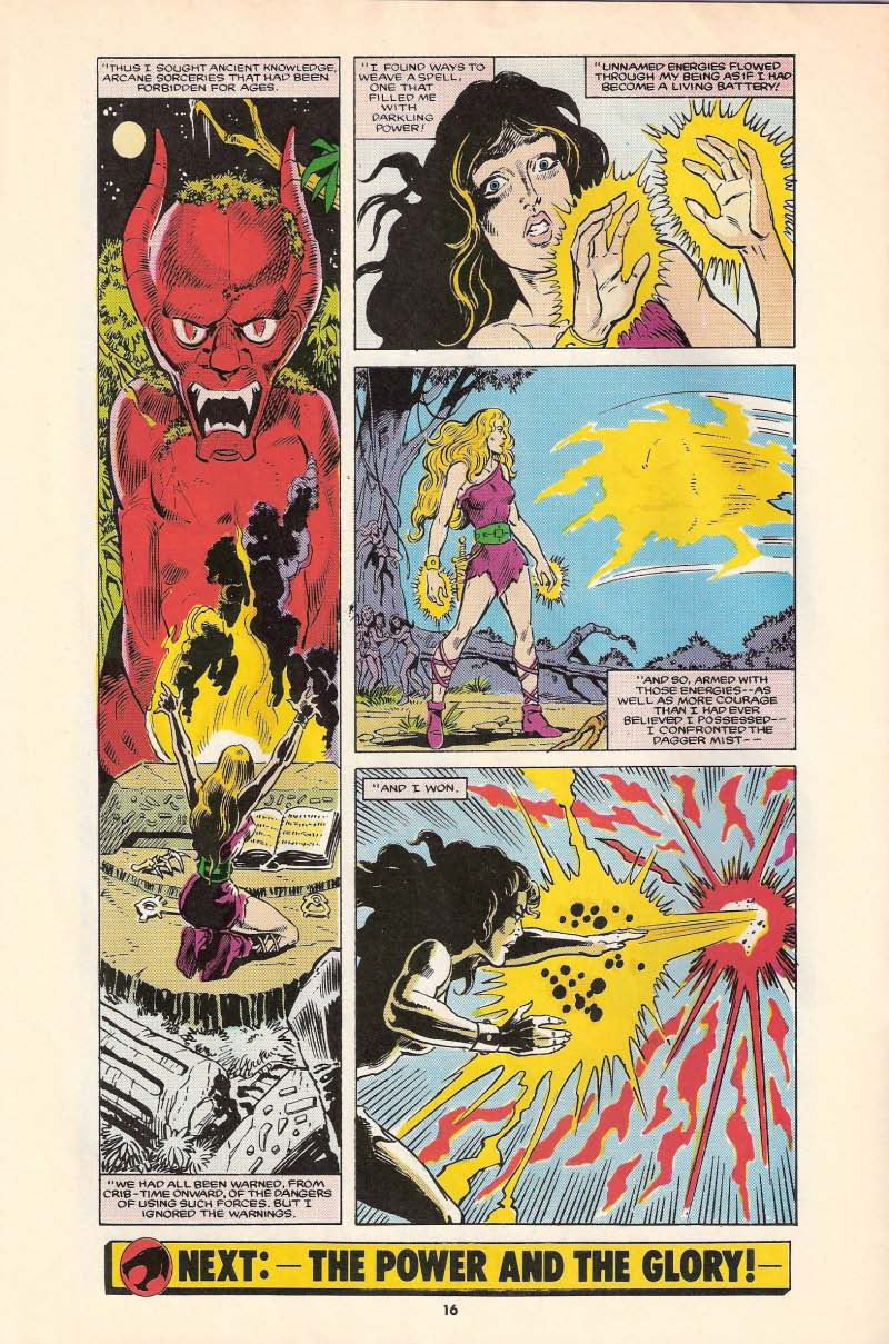 Read online ThunderCats (1987) comic -  Issue #1 - 16