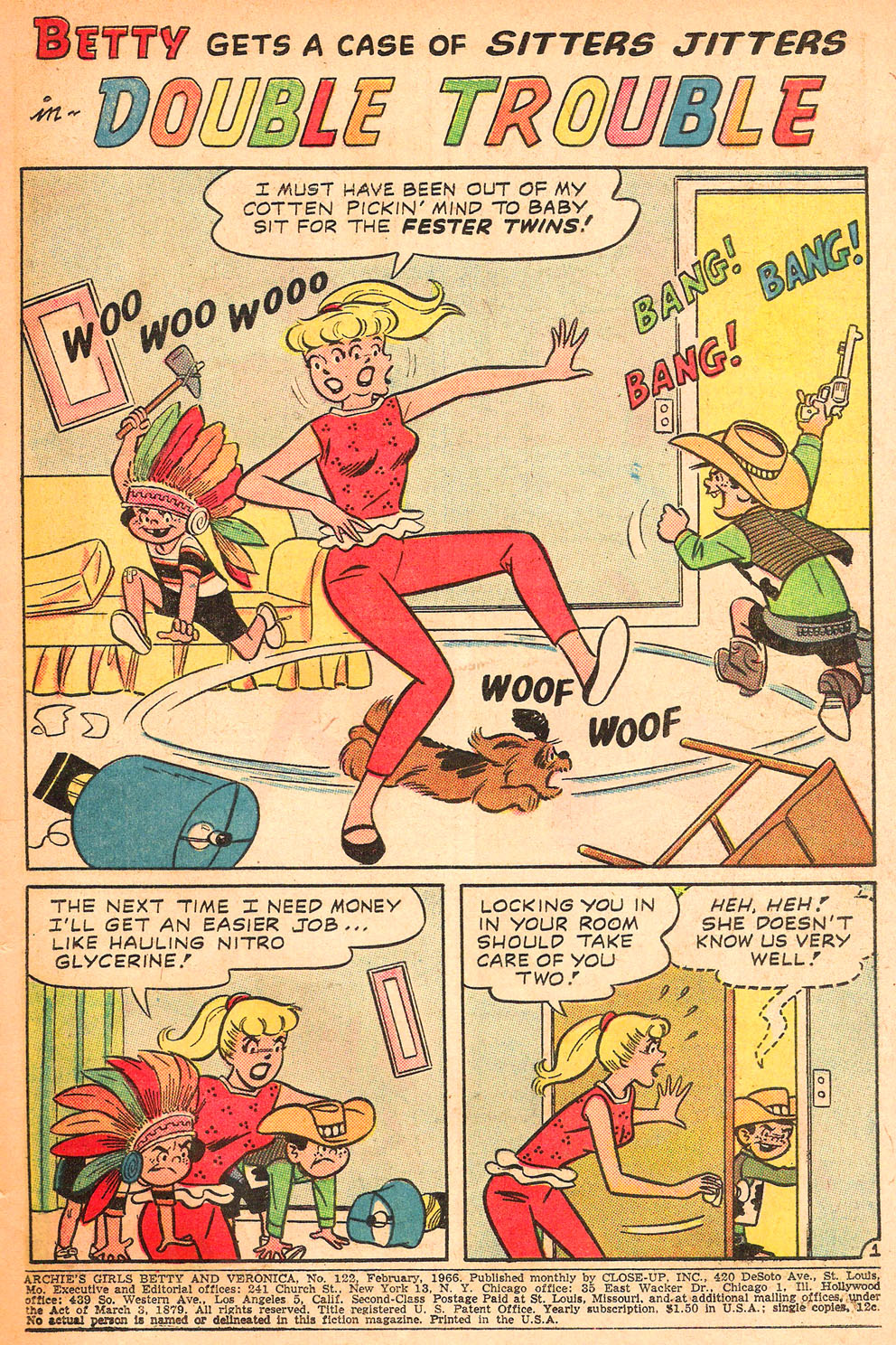 Read online Archie's Girls Betty and Veronica comic -  Issue #122 - 3