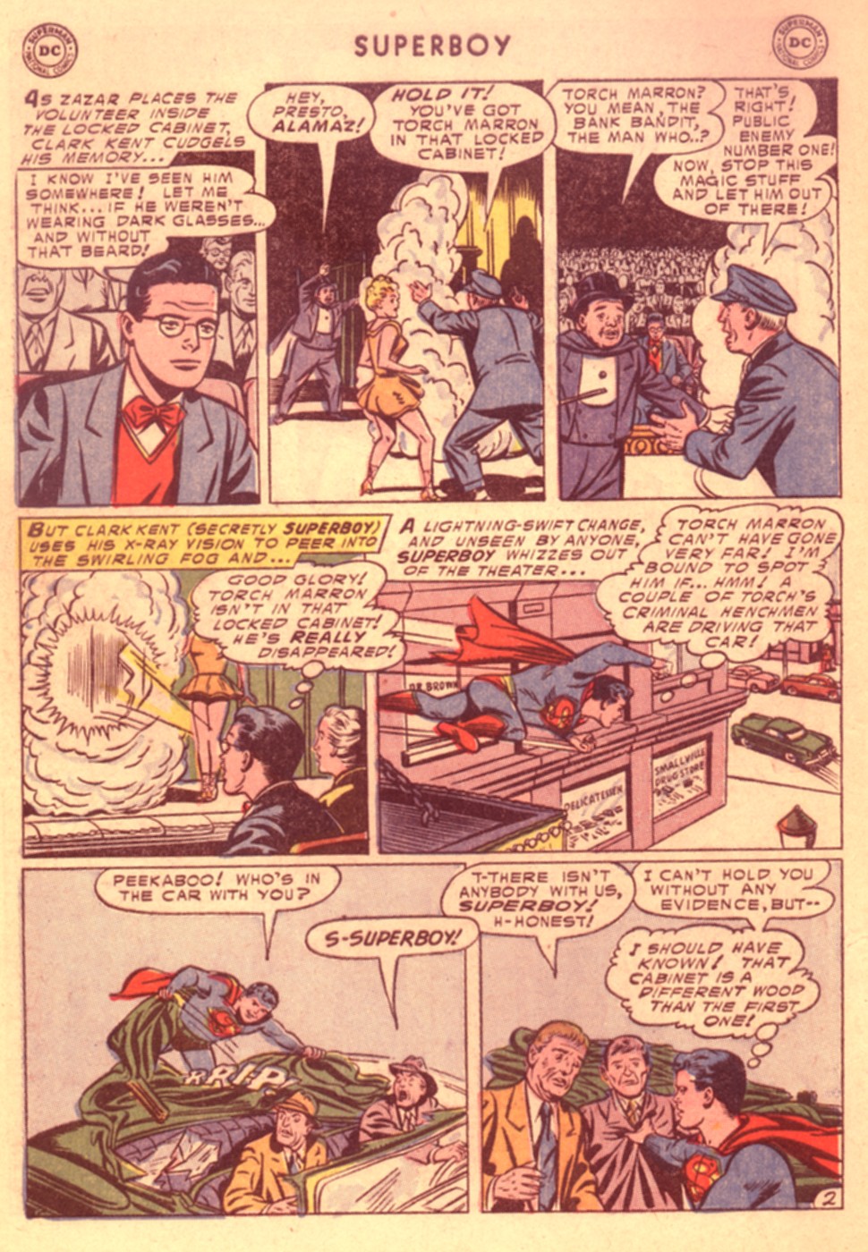Read online Superboy (1949) comic -  Issue #38 - 2