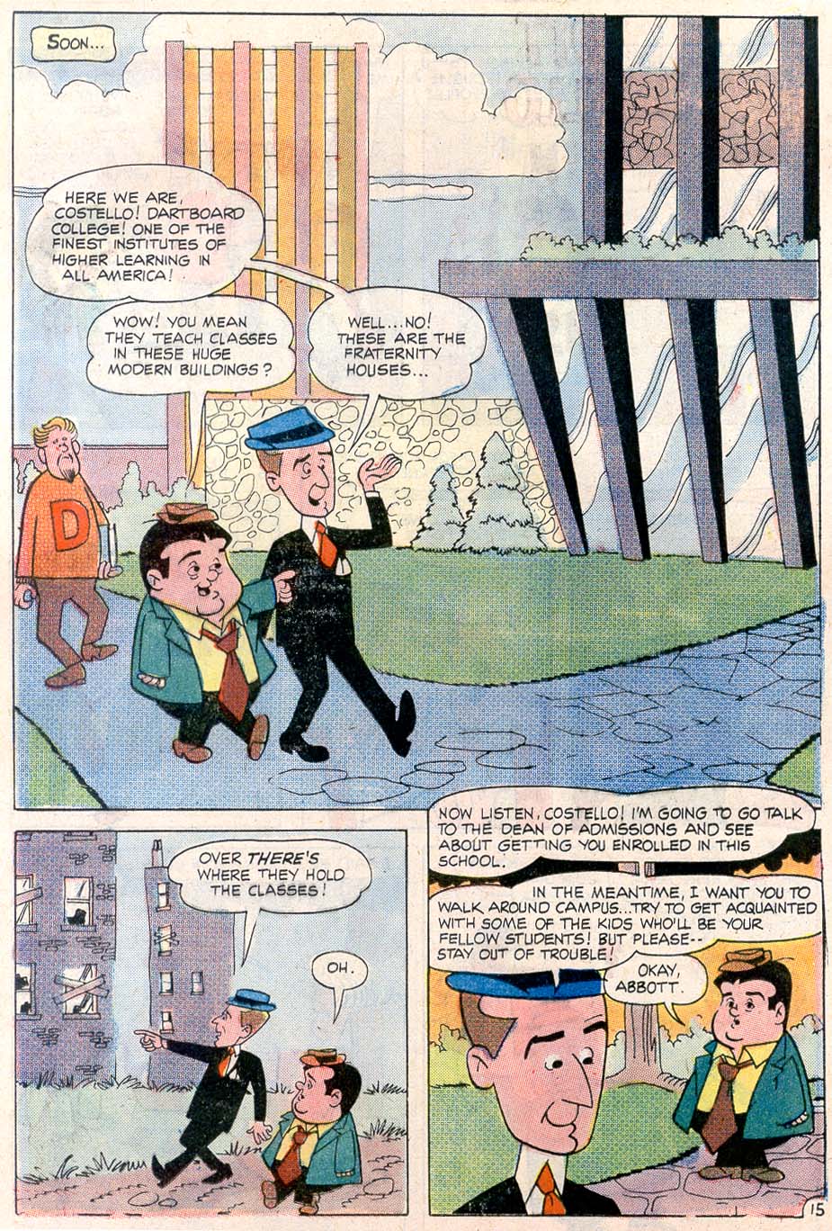 Read online Abbott & Costello comic -  Issue #1 - 16