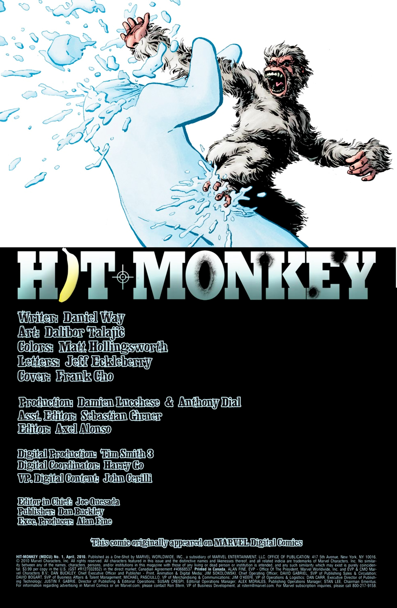 Read online Hit-Monkey (MDCU) comic -  Issue # Full - 2