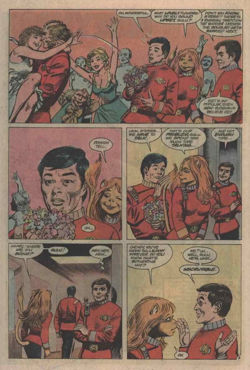 Read online Star Trek (1984) comic -  Issue #51 - 3