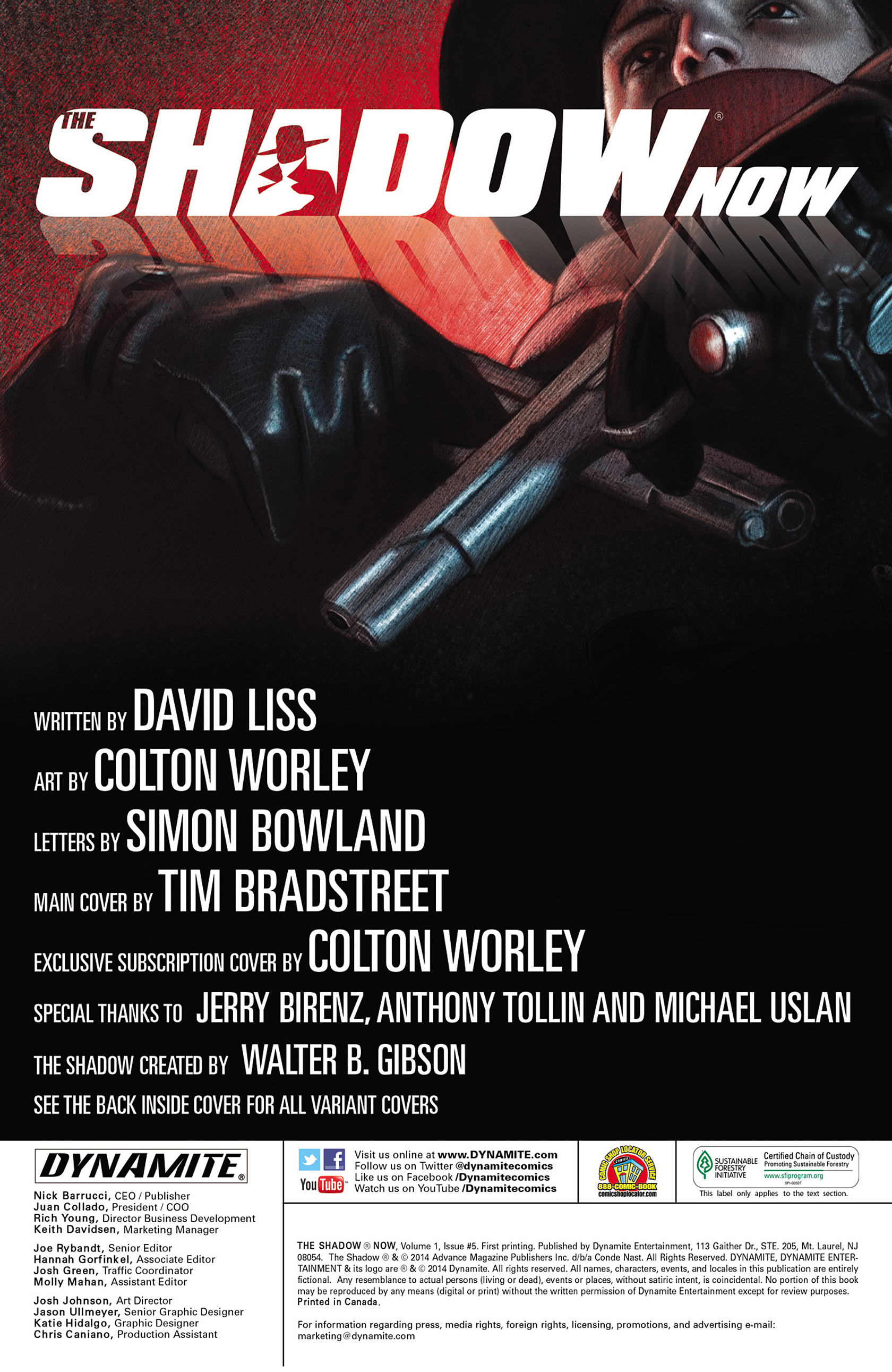 Read online The Shadow Now comic -  Issue #5 - 2
