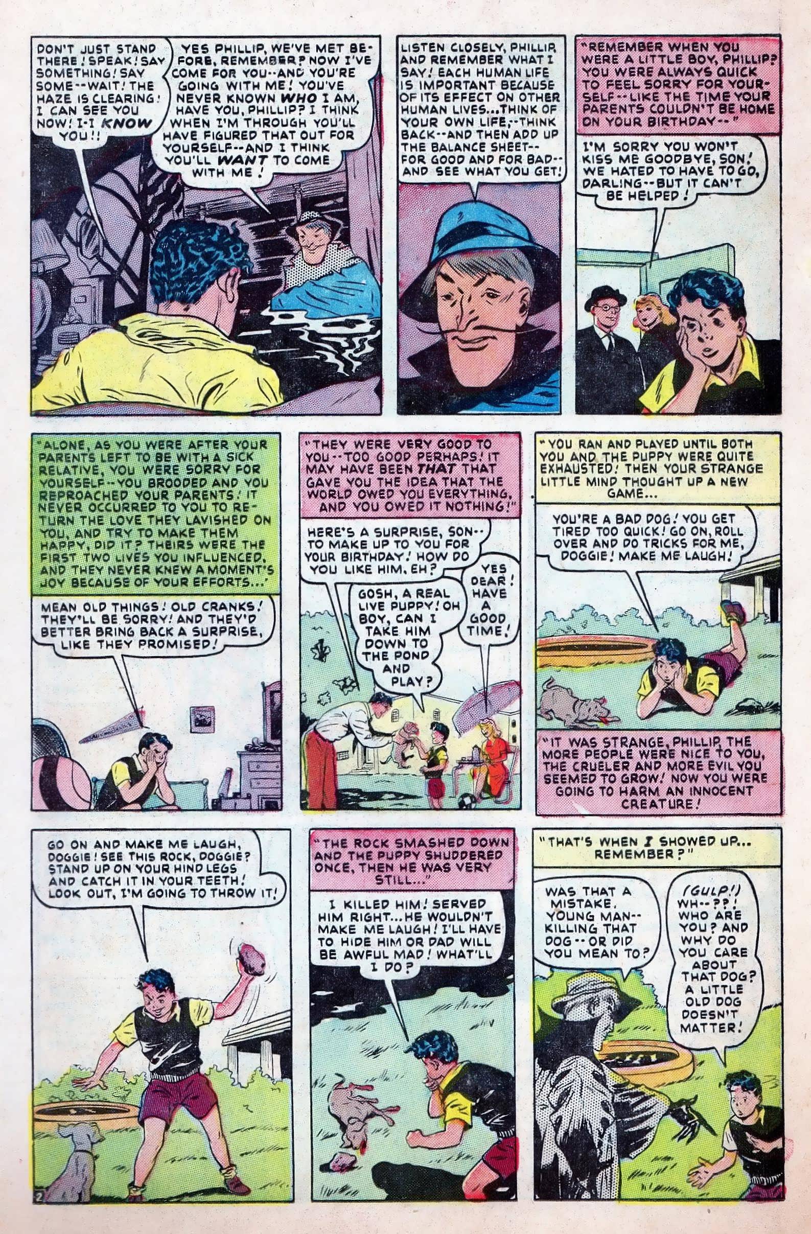 Read online Amazing Mysteries comic -  Issue #32 - 14