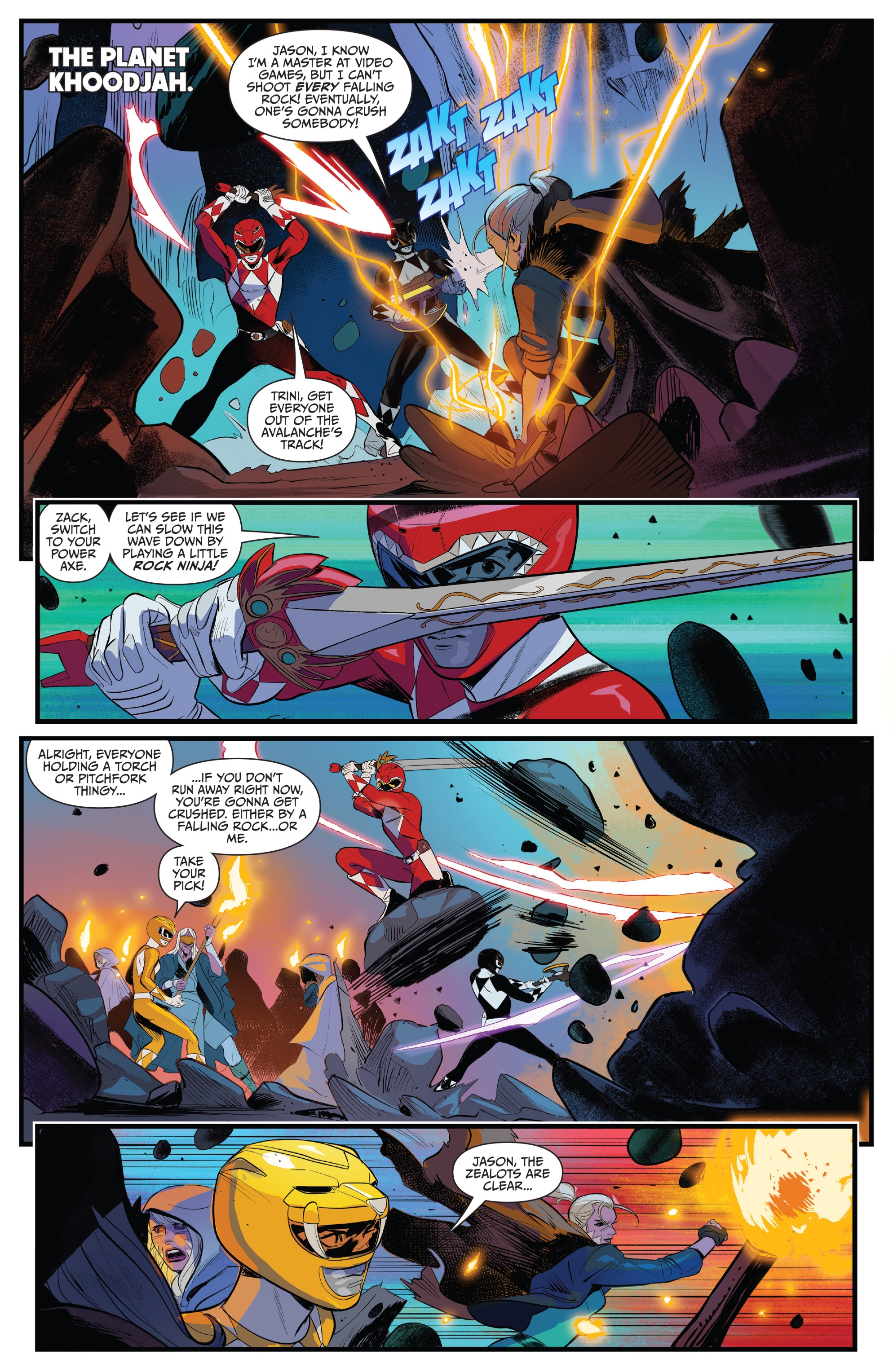 Read online Saban's Go Go Power Rangers comic -  Issue #30 - 13