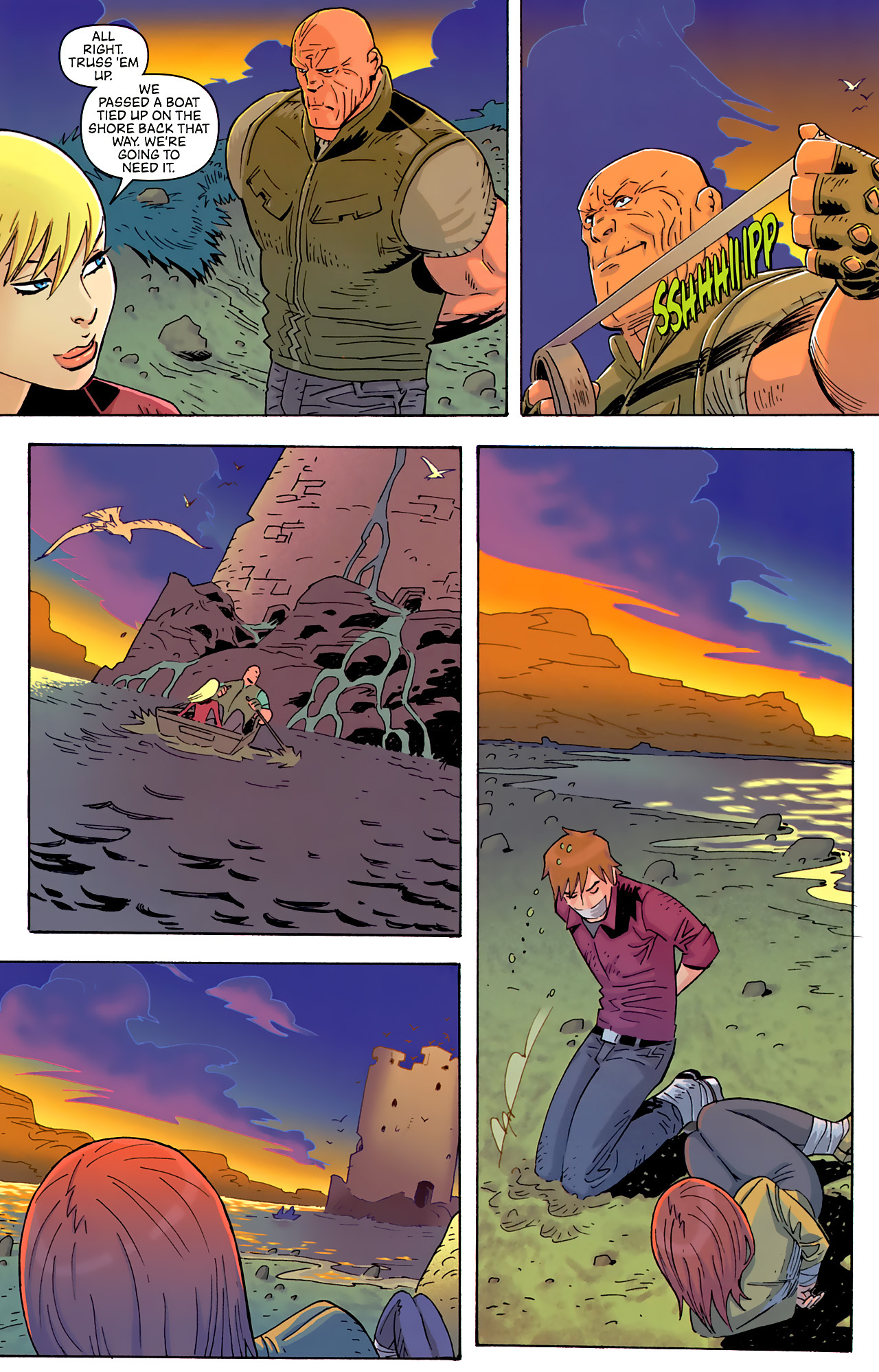 Read online Hunter's Fortune comic -  Issue #4 - 7