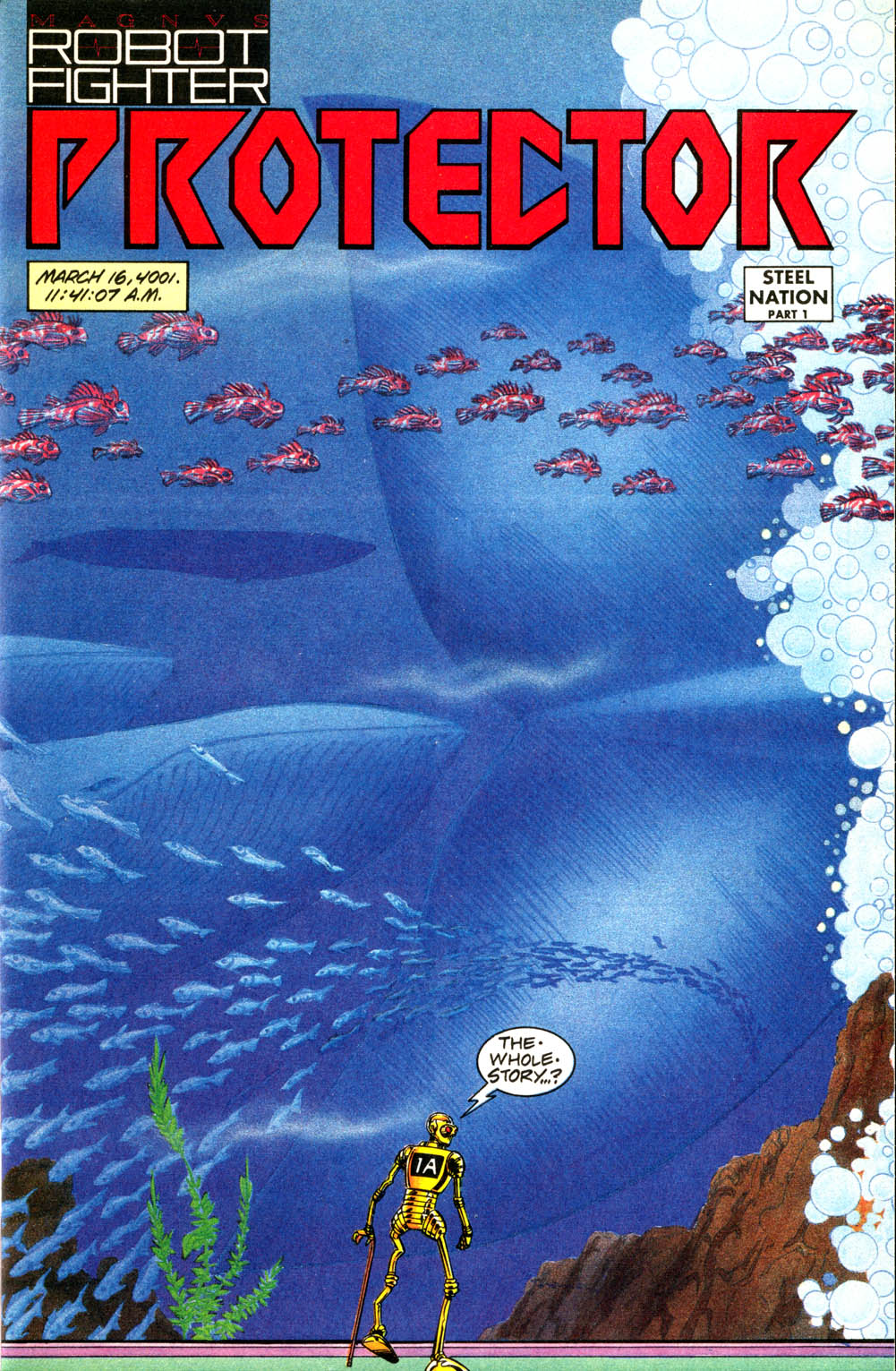 Read online Magnus Robot Fighter (1991) comic -  Issue #1 - 3