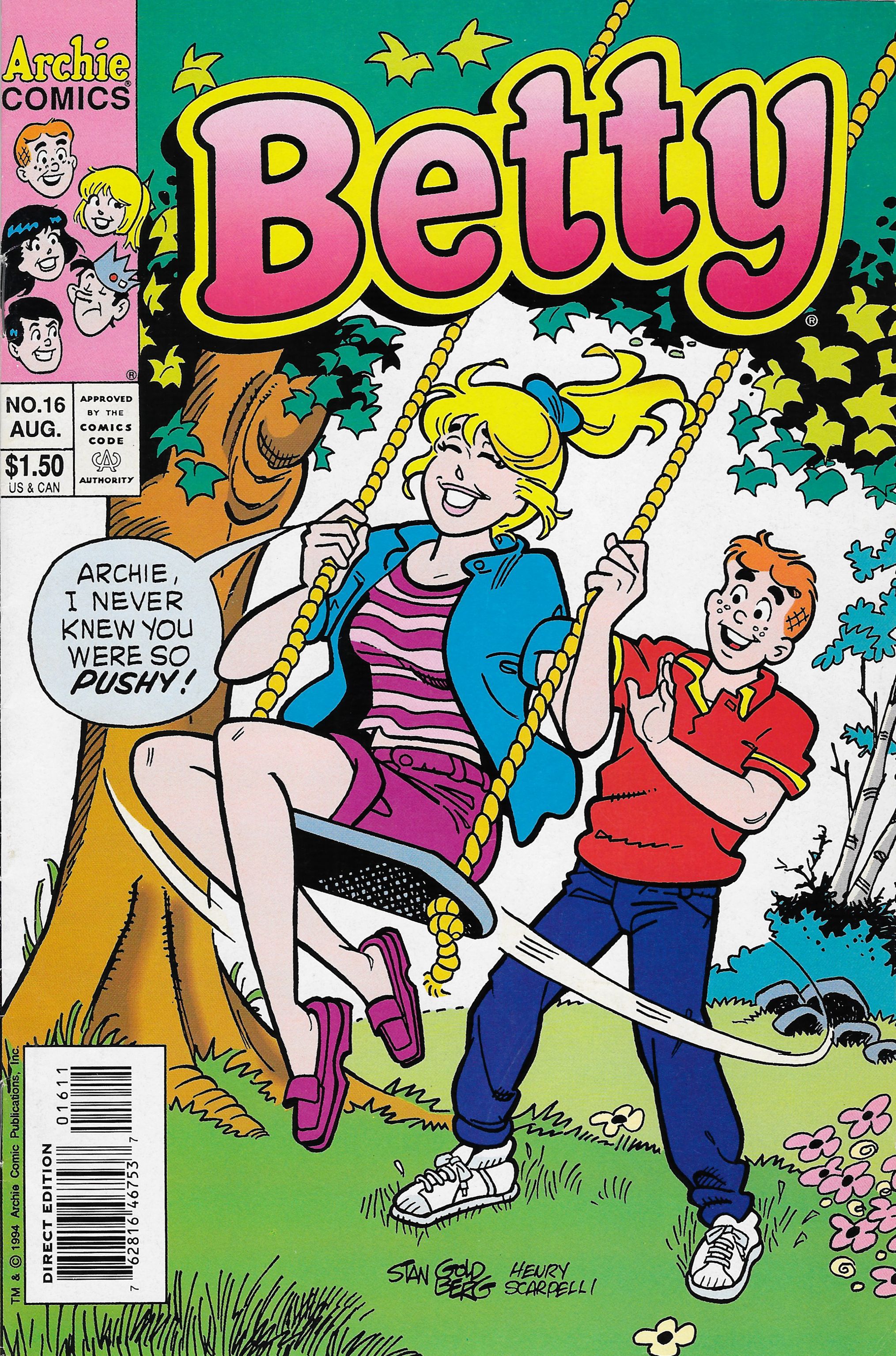 Read online Betty comic -  Issue #16 - 1