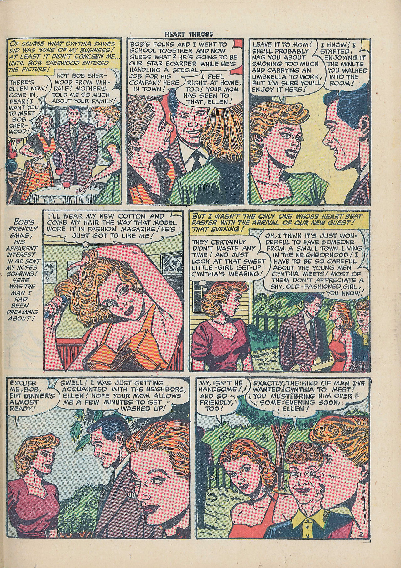 Read online Heart Throbs comic -  Issue #17 - 19