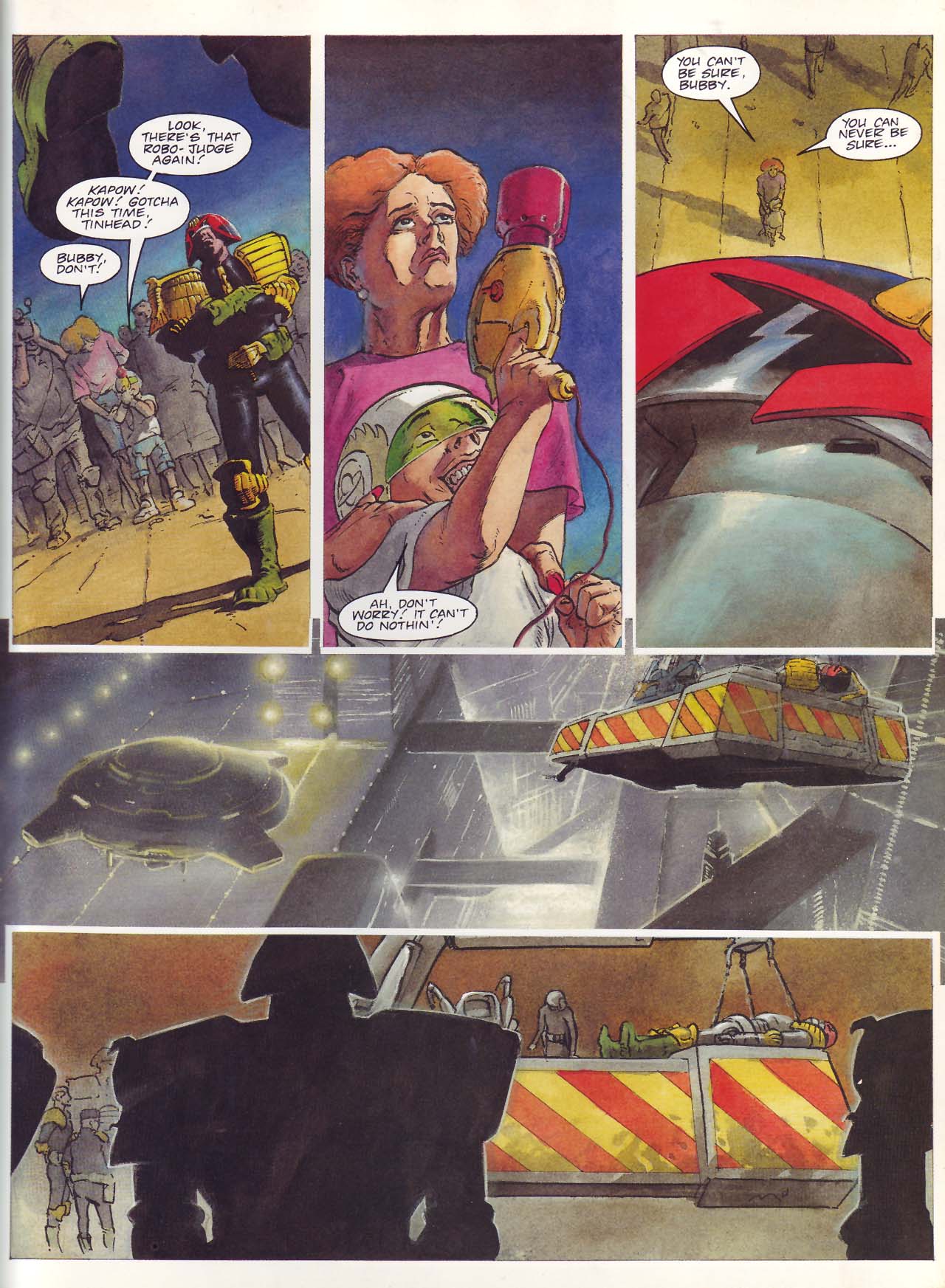 Read online Judge Dredd: Mechanismo comic -  Issue # TPB - 62