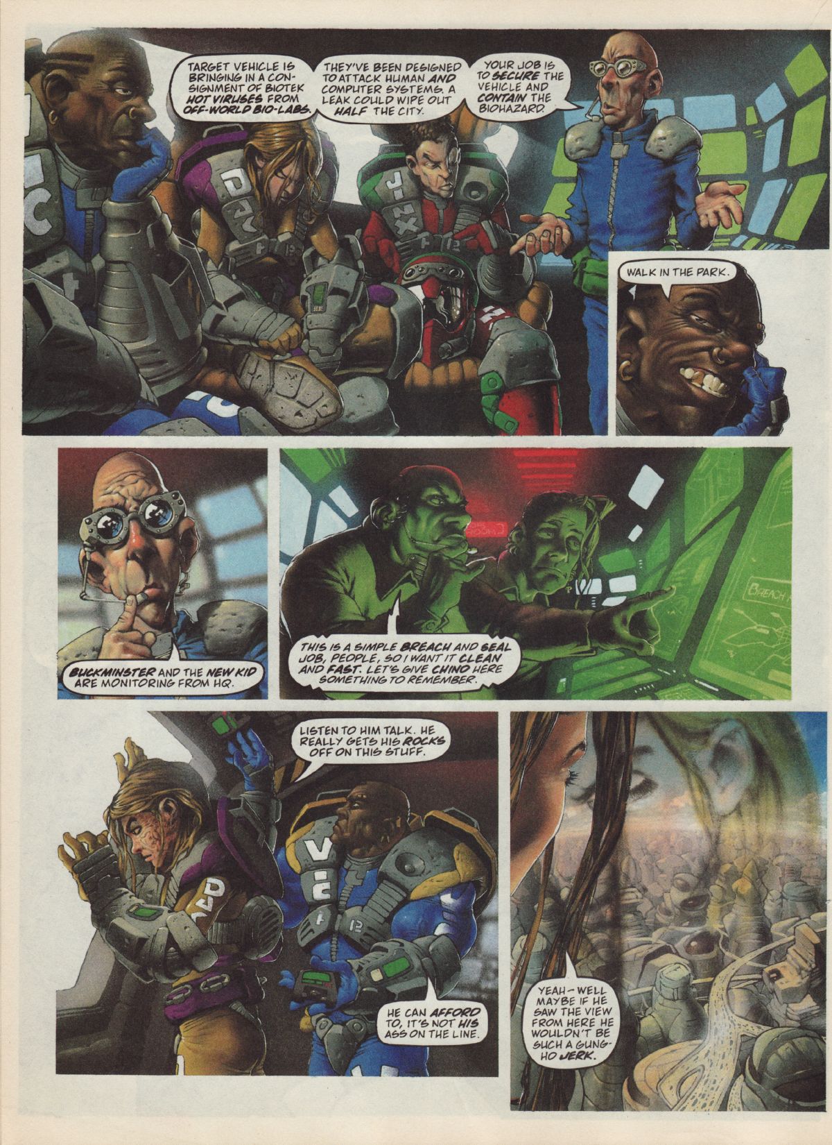 Read online Judge Dredd Megazine (vol. 3) comic -  Issue #21 - 26