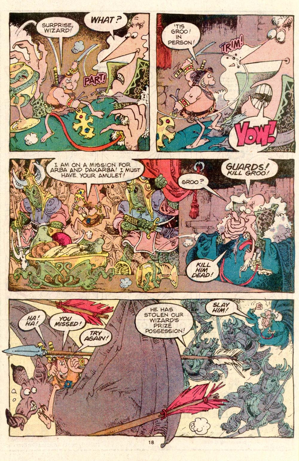 Read online Sergio Aragonés Groo the Wanderer comic -  Issue #26 - 19