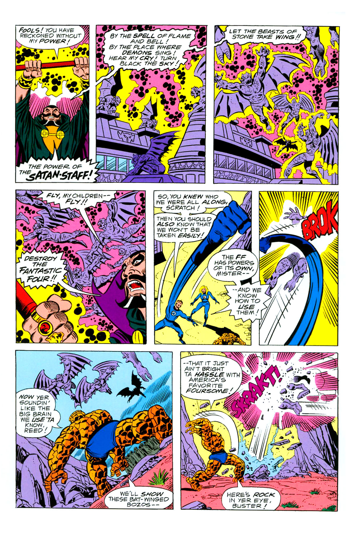 Read online Fantastic Four Visionaries: George Perez comic -  Issue # TPB 1 (Part 2) - 74