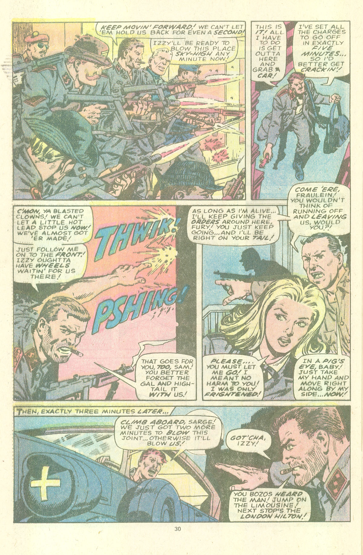 Read online Sgt. Fury comic -  Issue #157 - 32