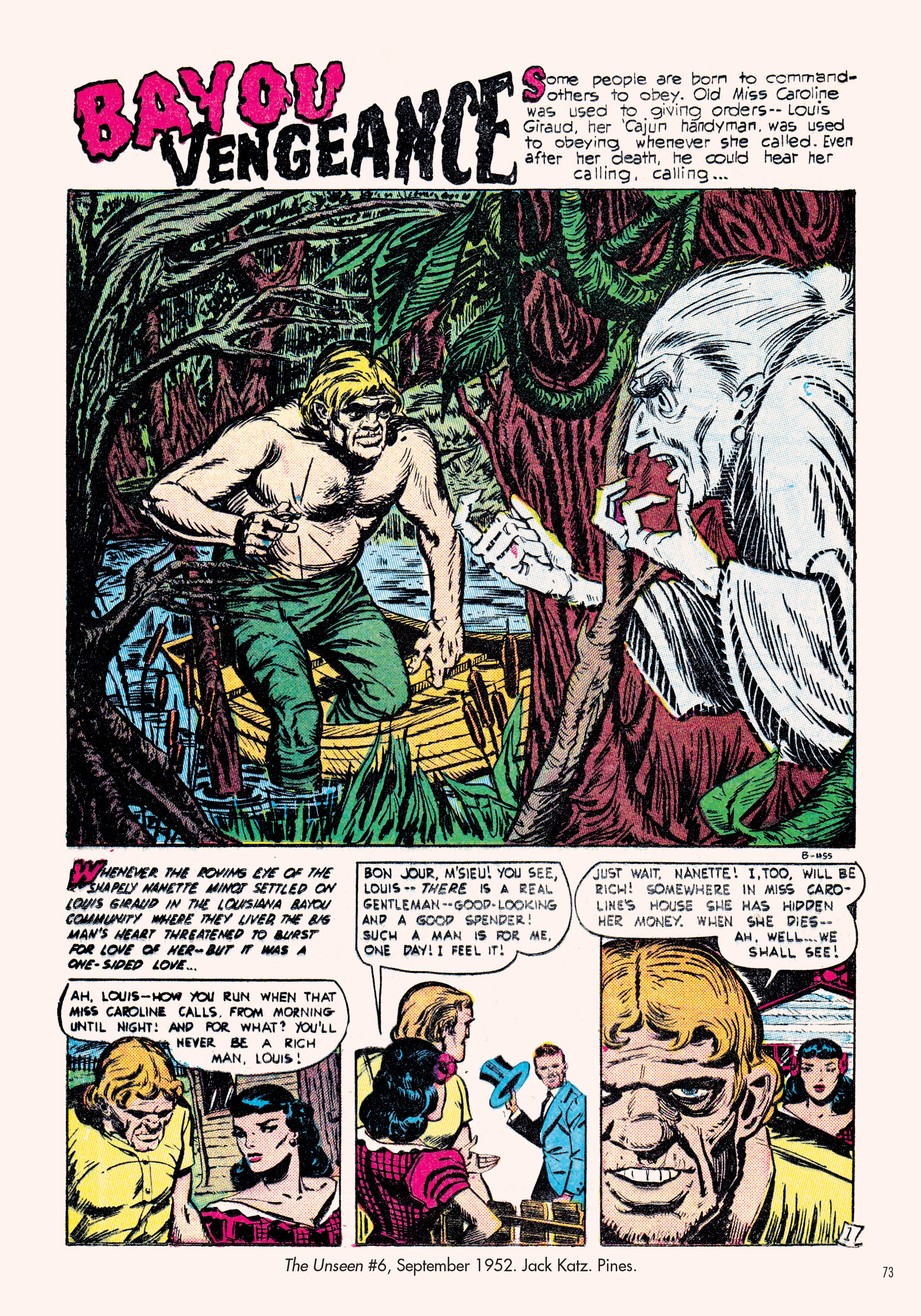 Read online Classic Monsters of Pre-Code Horror Comics: Swamp Monsters comic -  Issue # TPB - 73