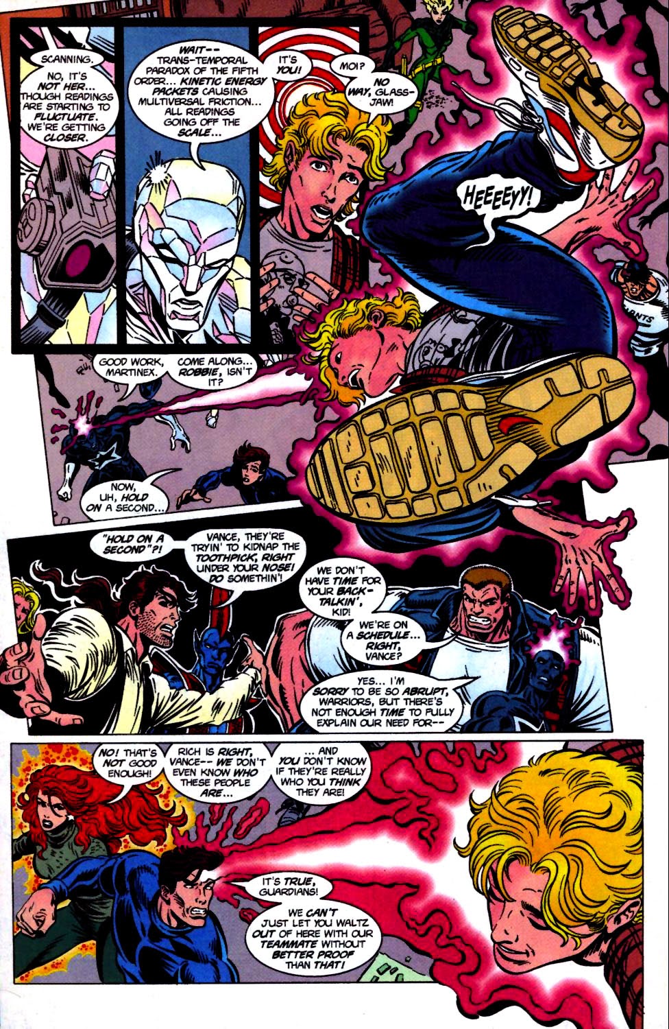 Read online The New Warriors comic -  Issue #68 - 14