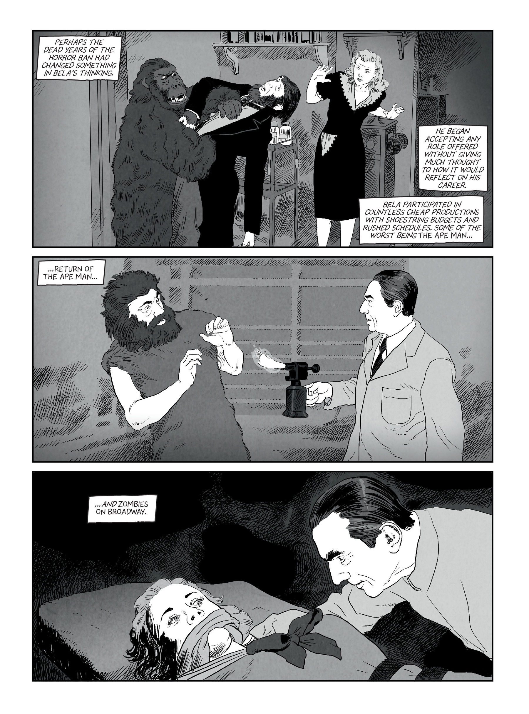 Read online Lugosi: The Rise & Fall of Hollywood's Dracula comic -  Issue # TPB (Part 2) - 22