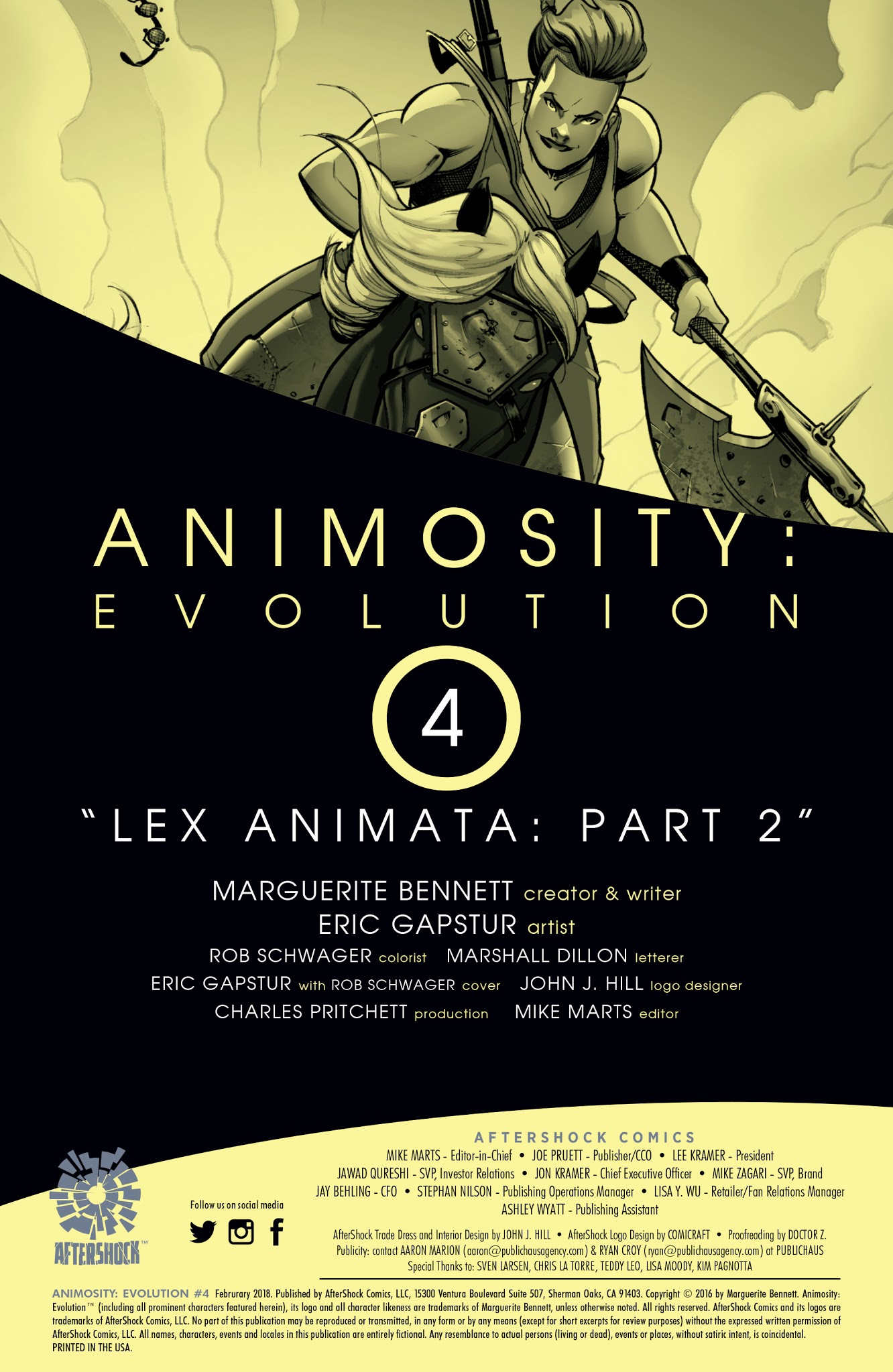 Read online Animosity: Evolution comic -  Issue #4 - 2