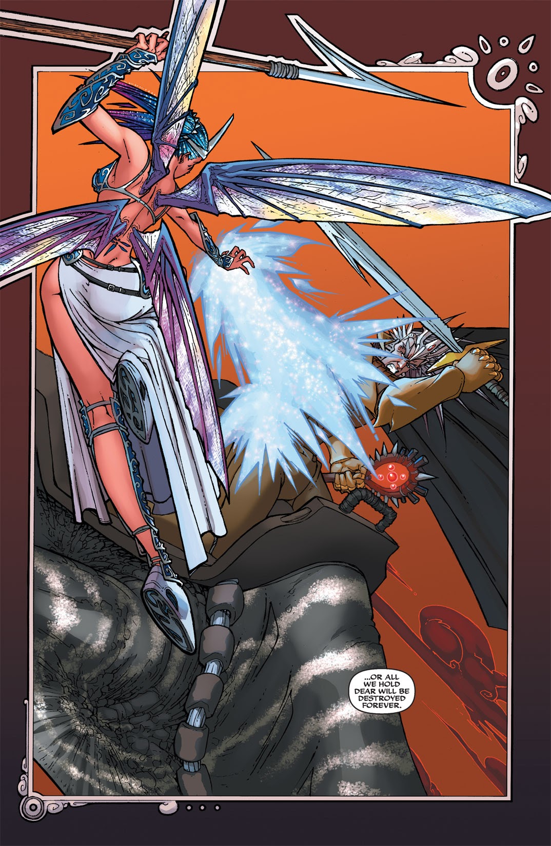 Read online Michael Turner's Soulfire: Shadow Magic comic -  Issue #5 - 4