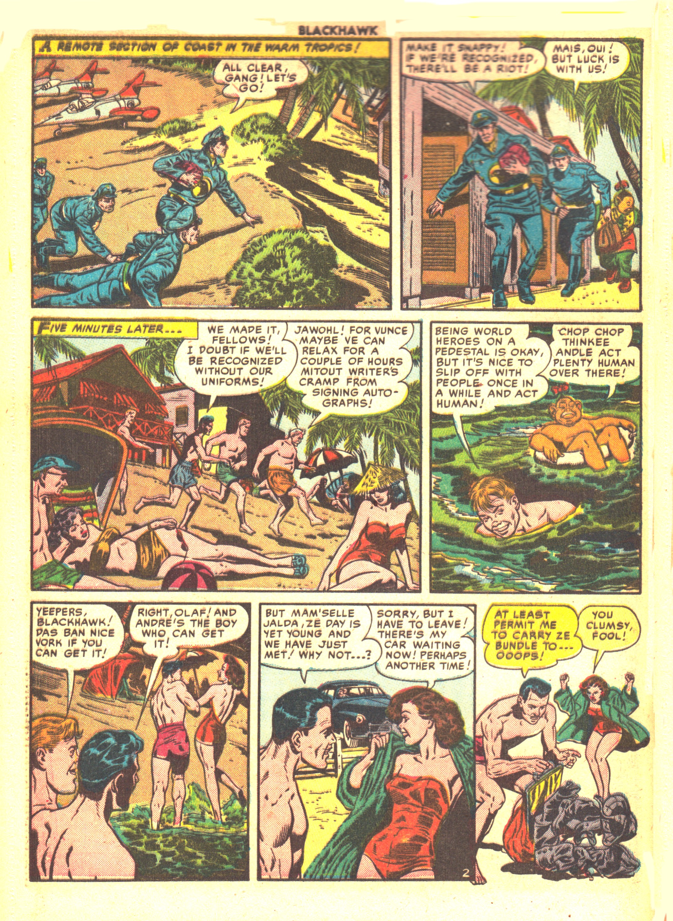 Read online Blackhawk (1957) comic -  Issue #44 - 4