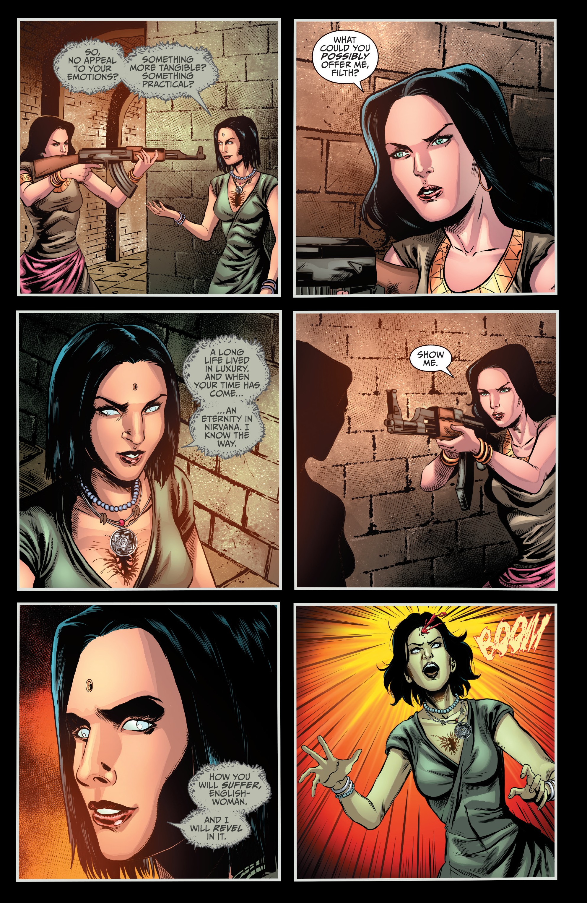 Read online Van Helsing: Sword of Heaven comic -  Issue #6 - 14