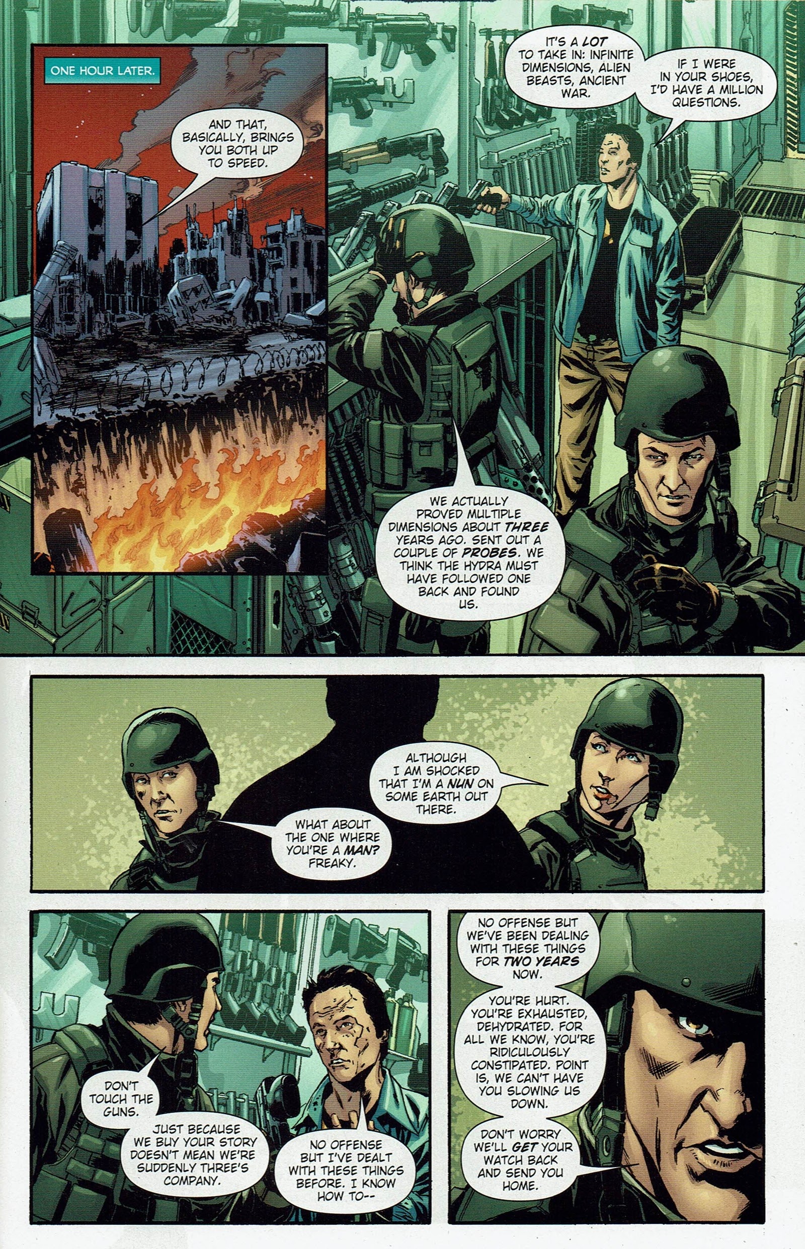 Read online Dean Koontz's Nevermore comic -  Issue #6 - 9