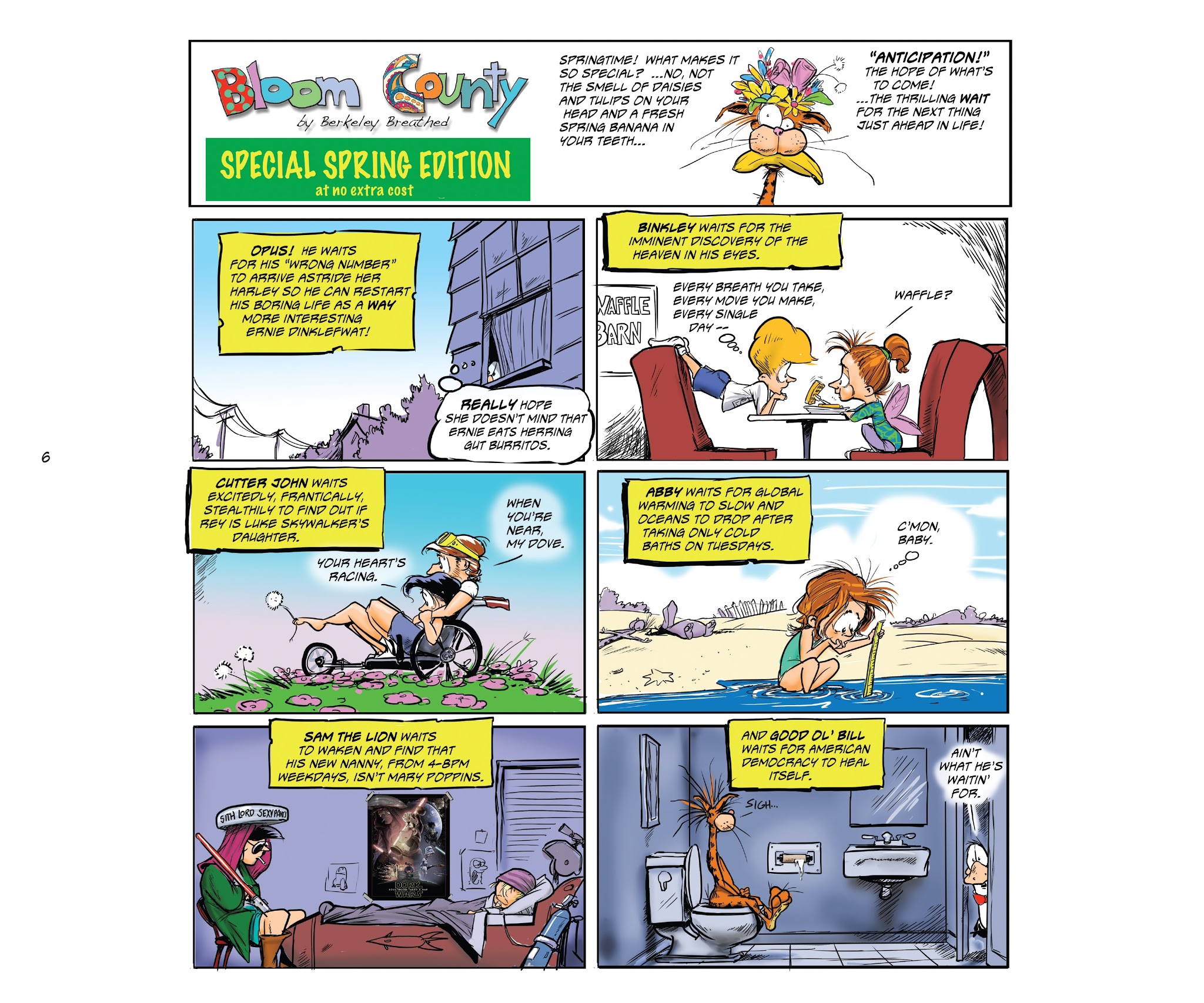 Read online Bloom County: Brand Spanking New Day comic -  Issue # TPB - 7