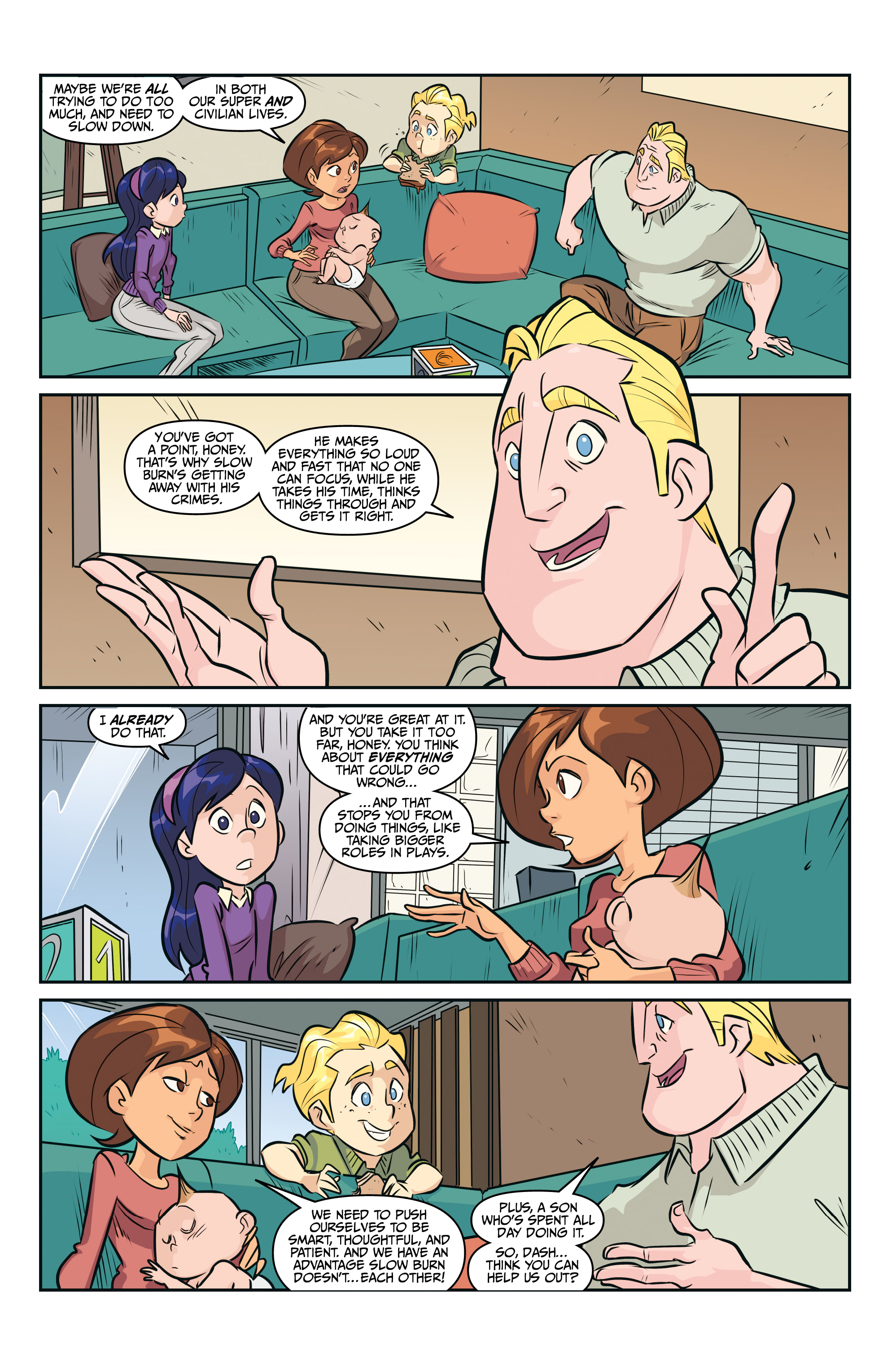 Read online Incredibles 2: Slow Burn comic -  Issue #2 - 14