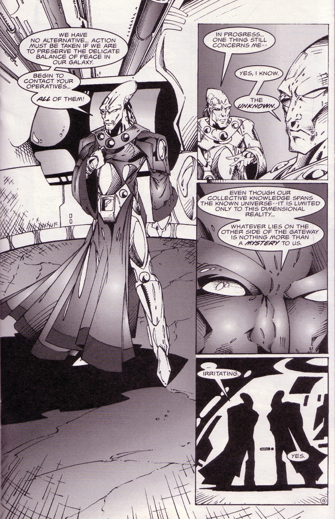 Read online Zen Intergalactic Ninja: Starquest comic -  Issue #6 - 15
